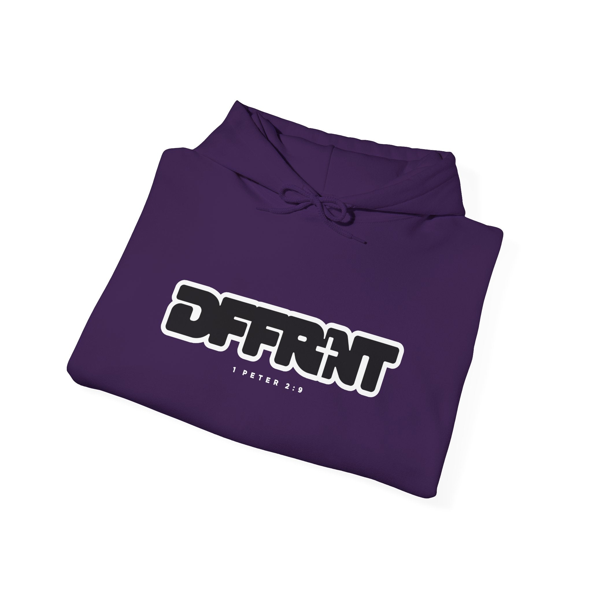 "DFFRNT"(DIFFERENT)-FILLED- Hoodie
