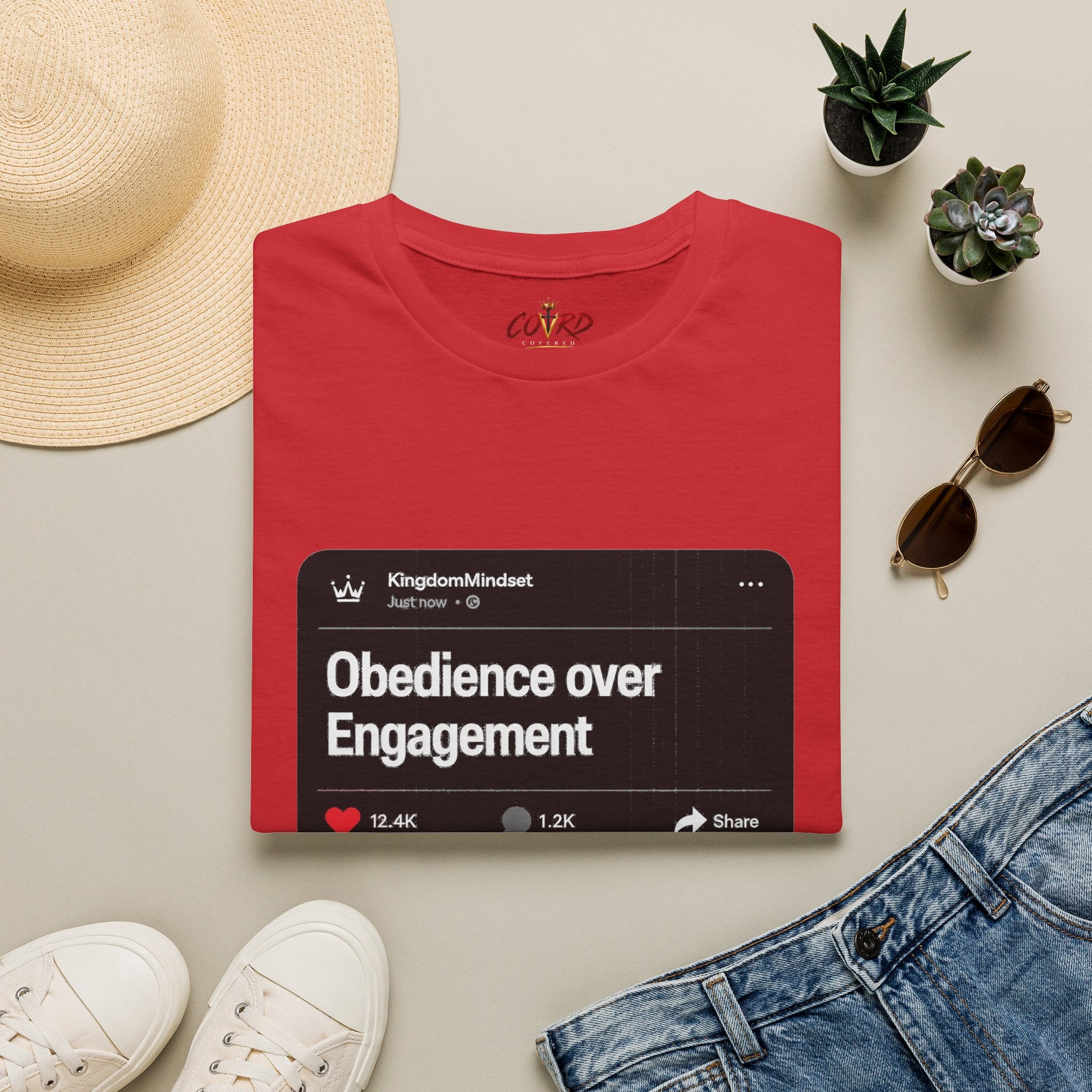 Obedience Over Engagement Tee