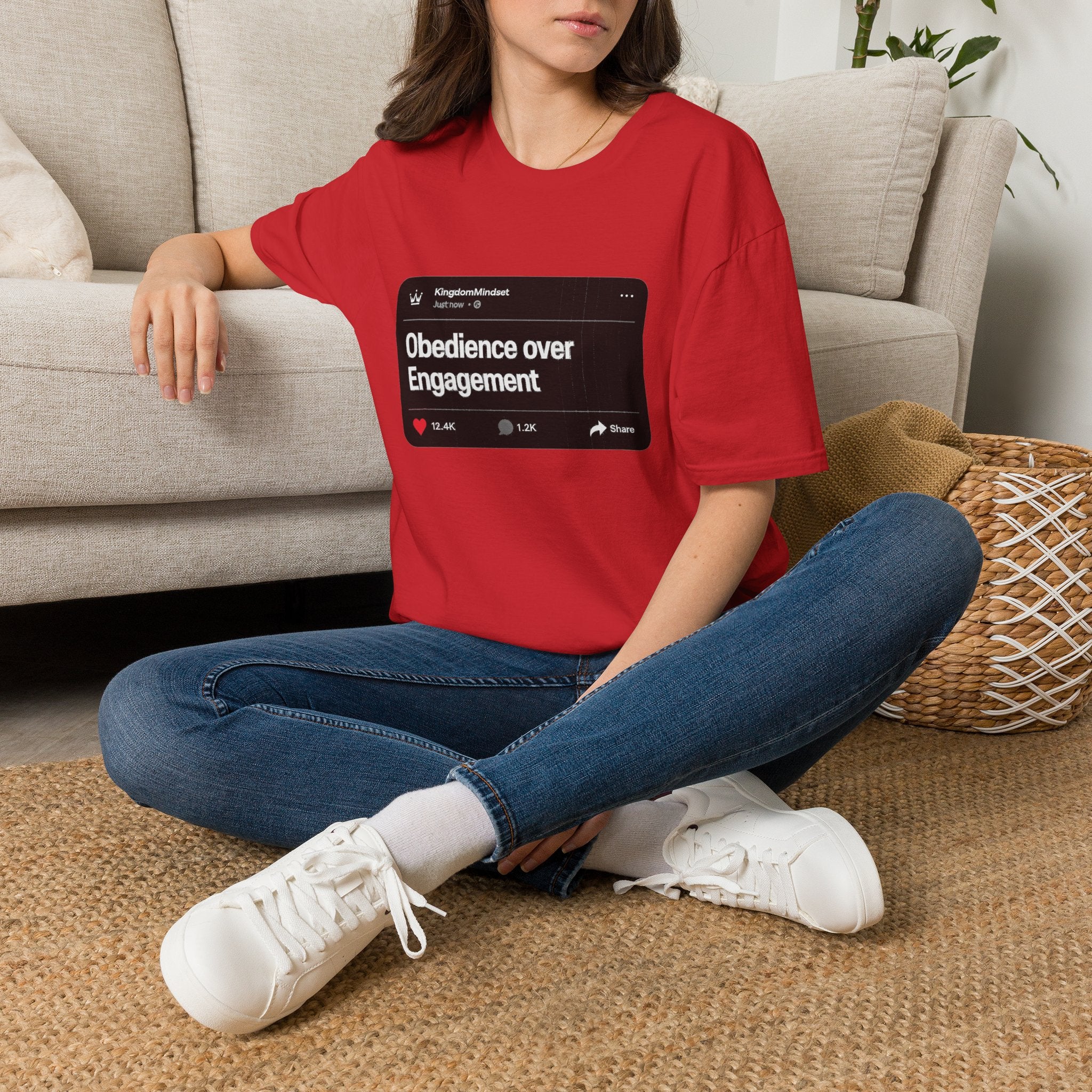 Obedience Over Engagement Tee