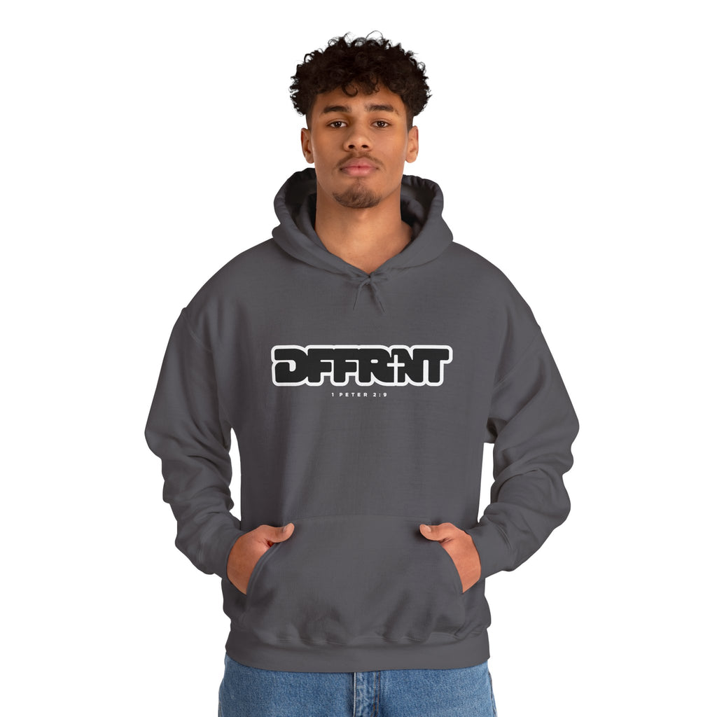 "DFFRNT"(DIFFERENT)-FILLED- Hoodie