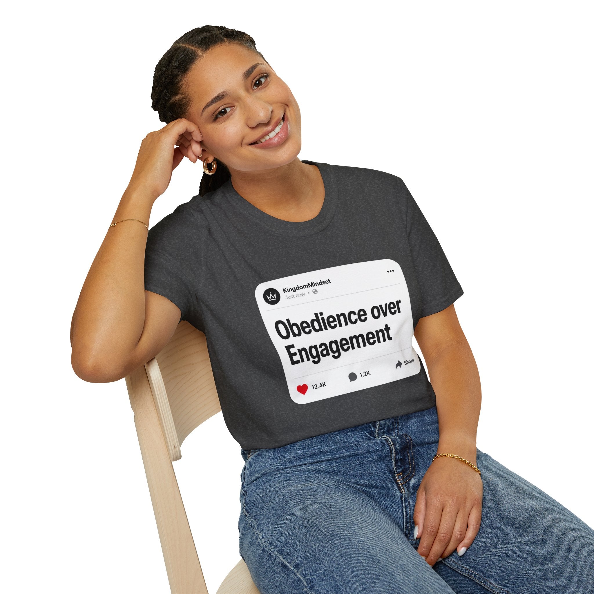 Obedience Over Engagement T-Shirt