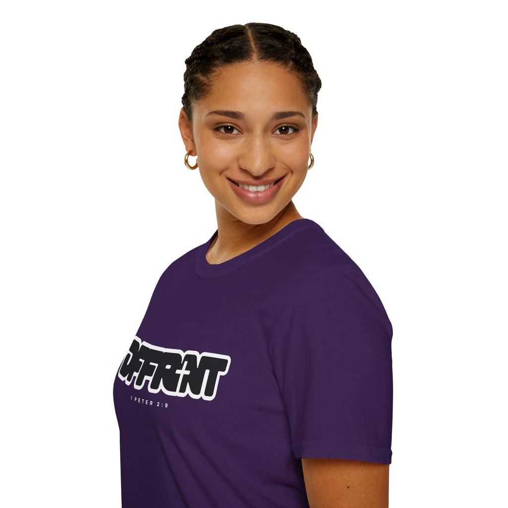 Different(DFFRNT) Text Logo T-Shirt