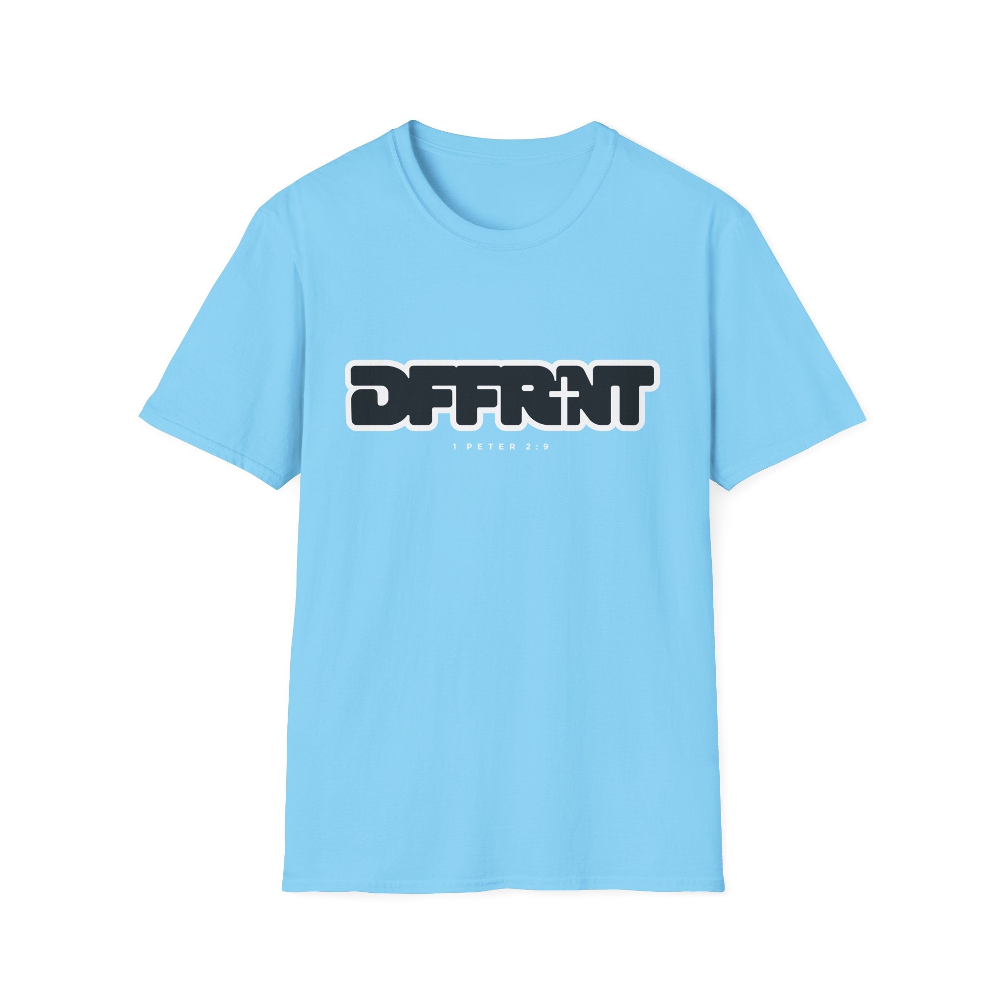 Different(DFFRNT) Text Logo T-Shirt