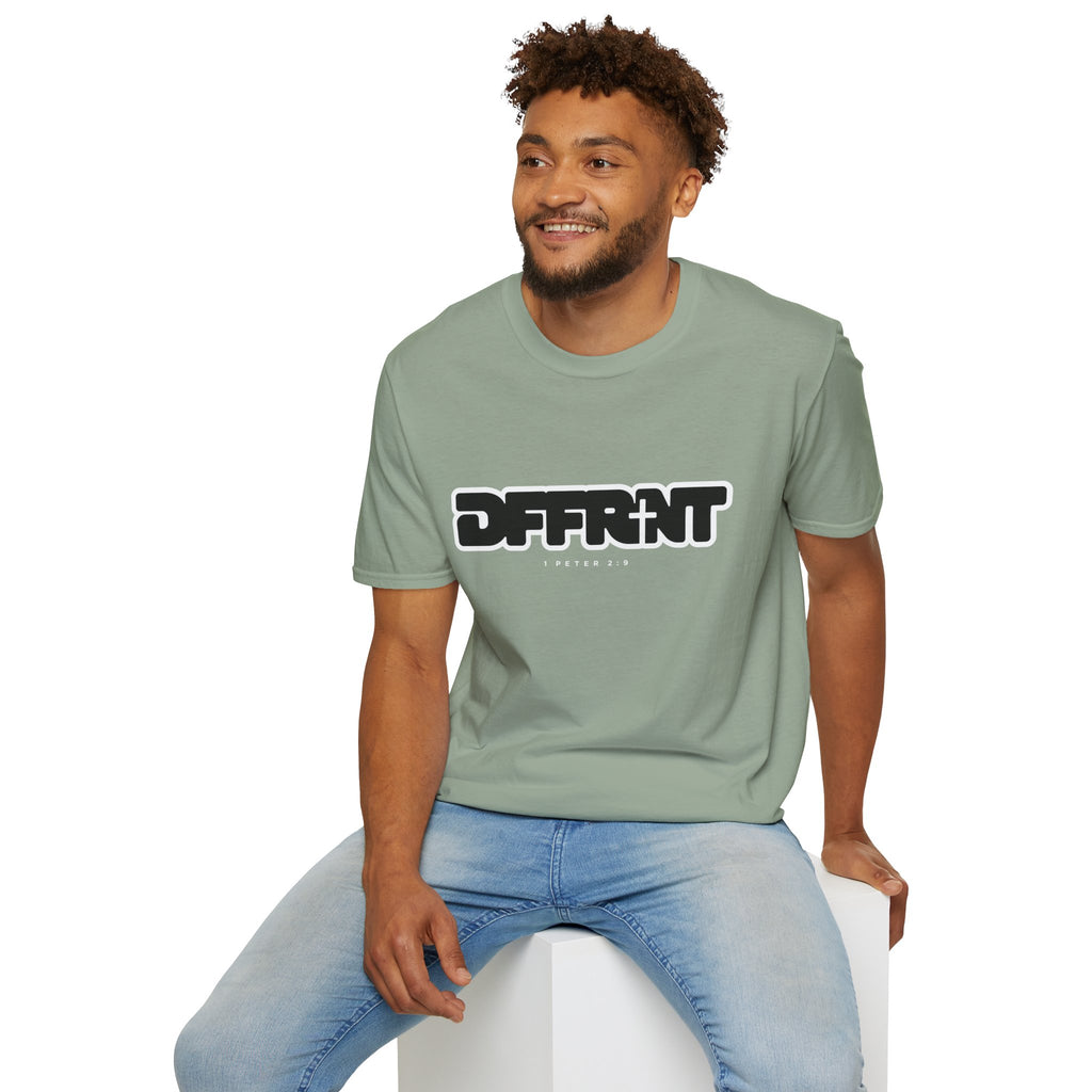 Different(DFFRNT) Text Logo T-Shirt