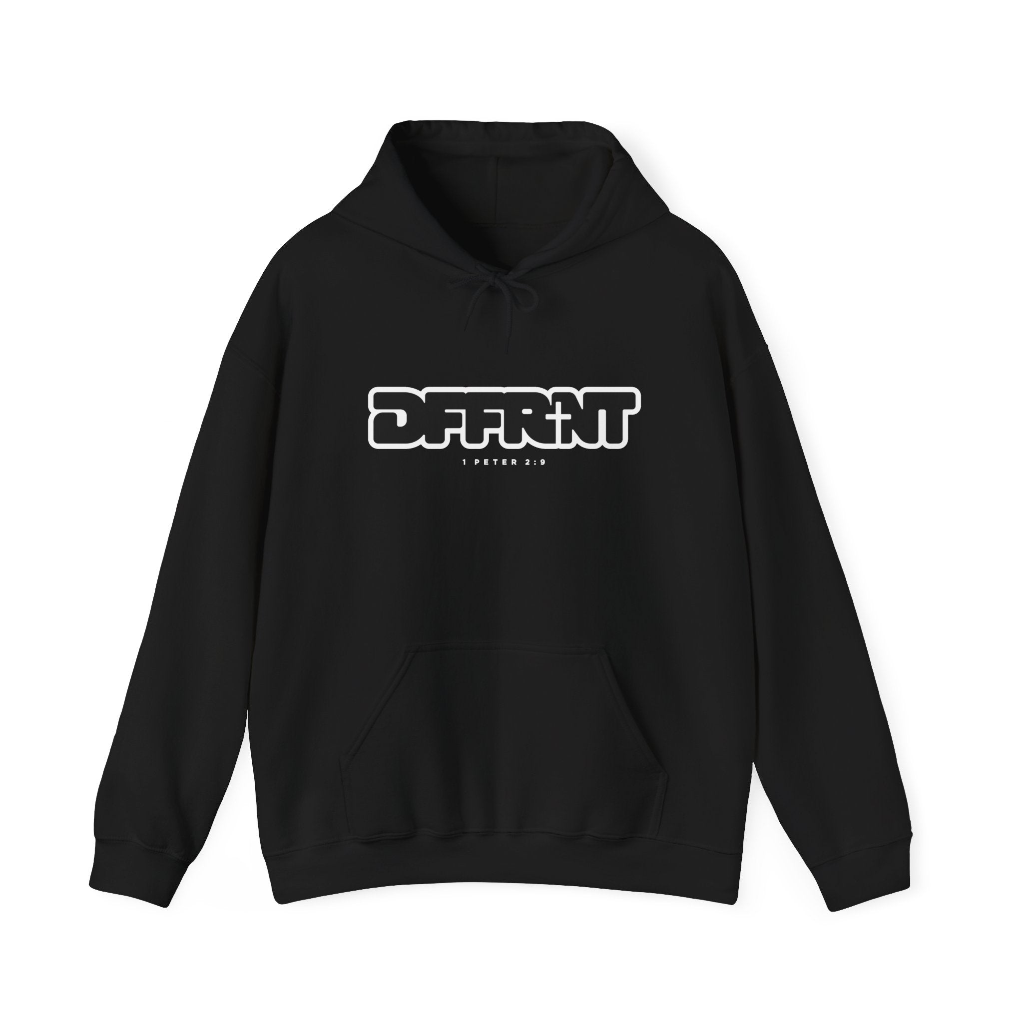 "DFFRNT"(DIFFERENT)-FILLED- Hoodie