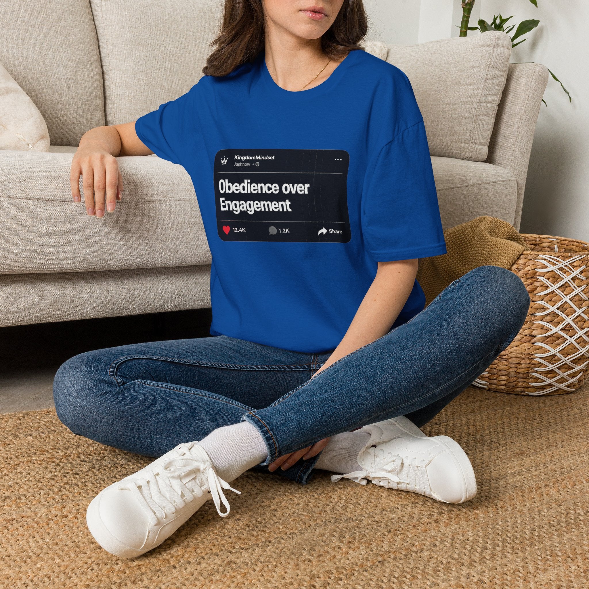 Obedience Over Engagement Tee