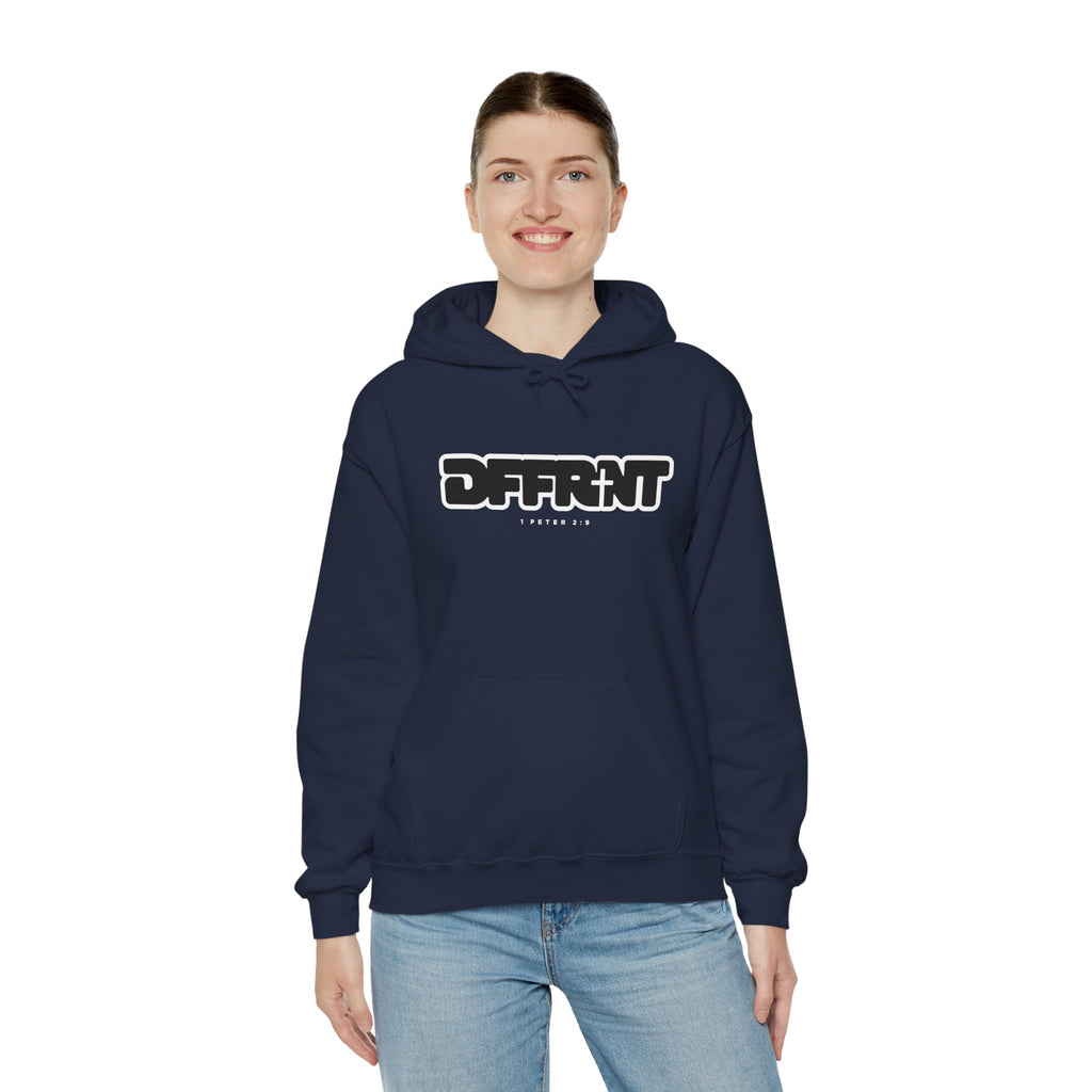 "DFFRNT"(DIFFERENT)-FILLED- Hoodie