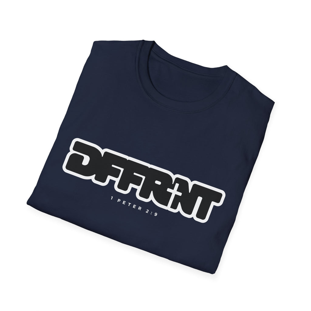 Different(DFFRNT) Text Logo T-Shirt