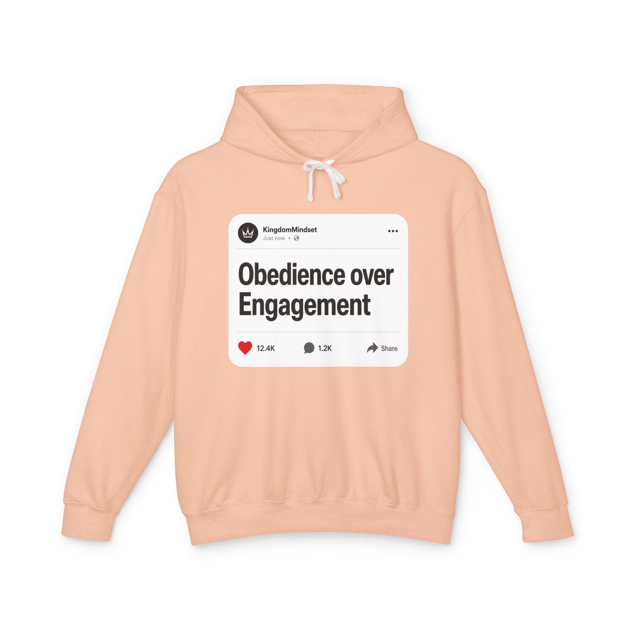 Obedience Over Engagement Hoodie