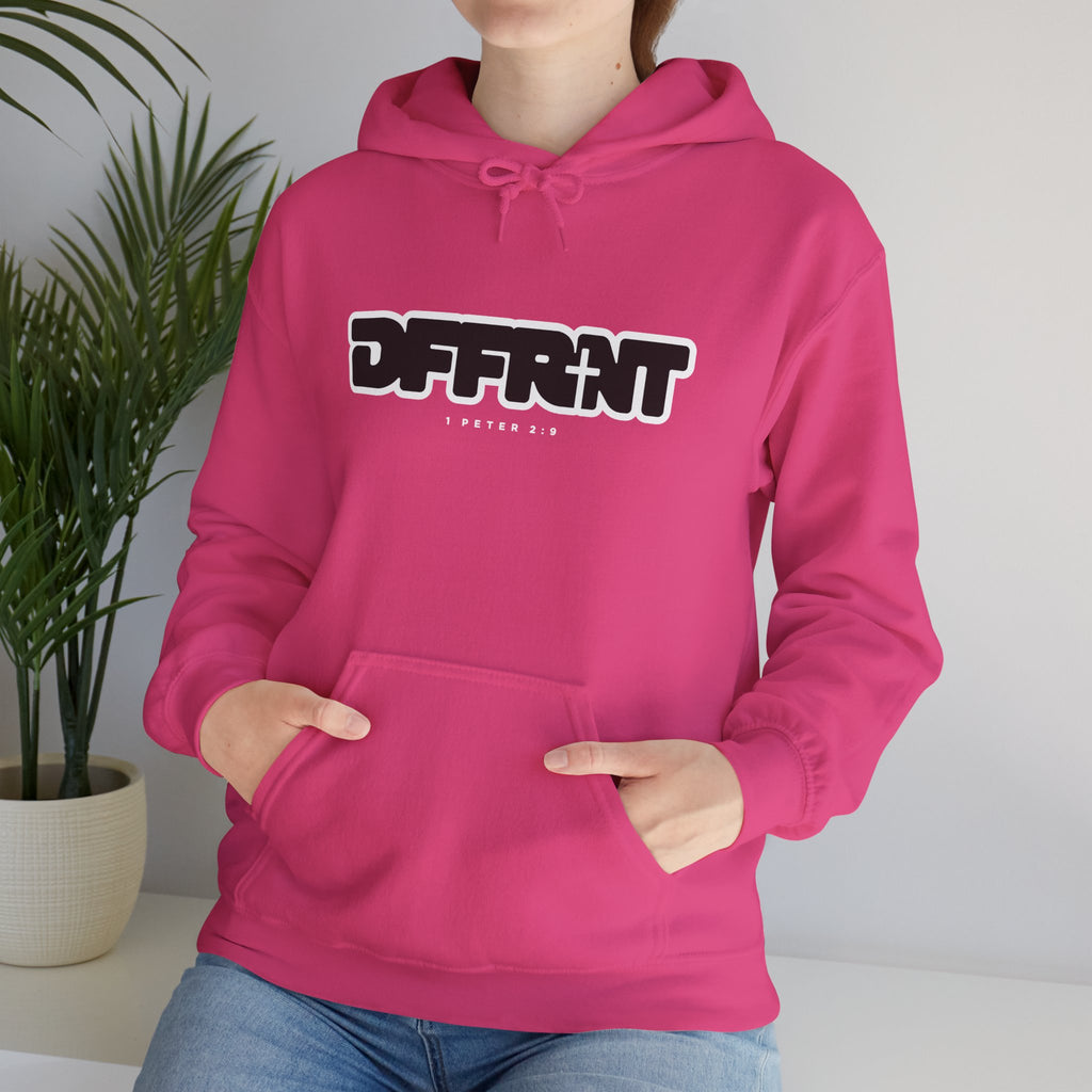 "DFFRNT"(DIFFERENT)-FILLED- Hoodie
