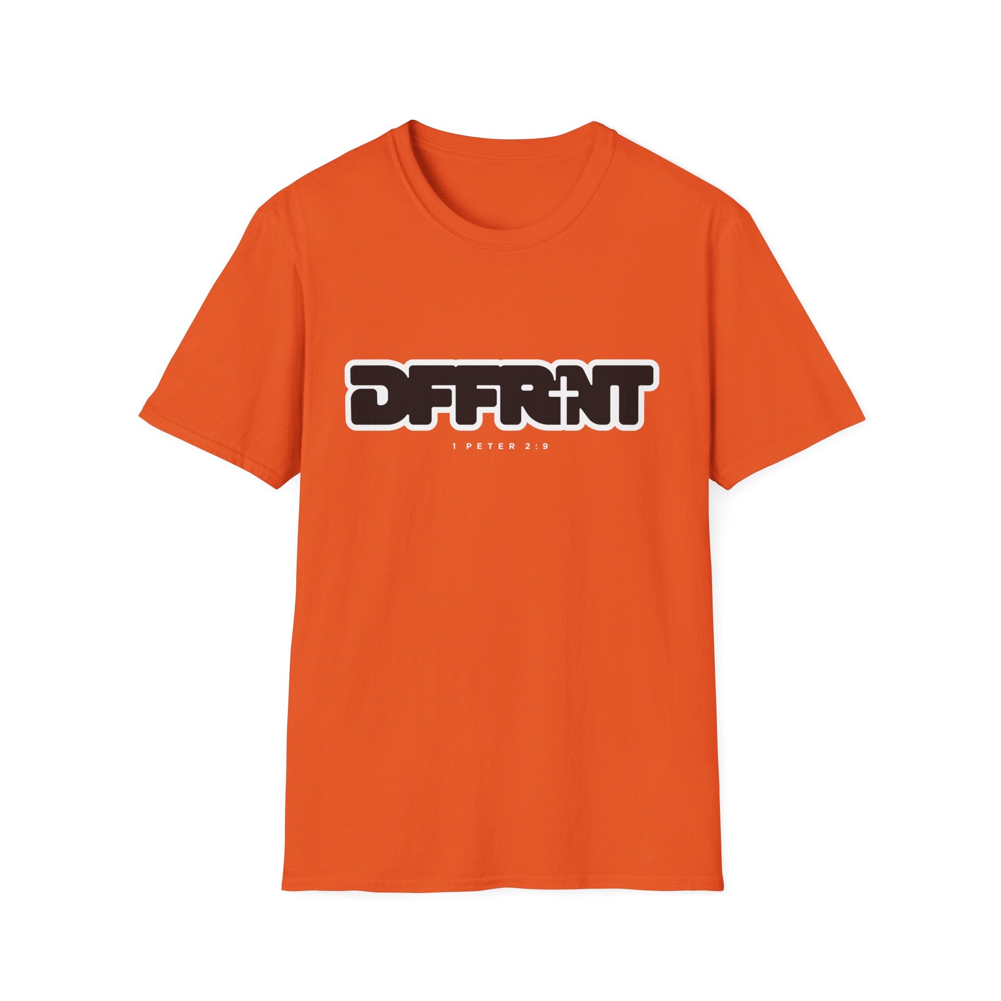 Different(DFFRNT) Text Logo T-Shirt