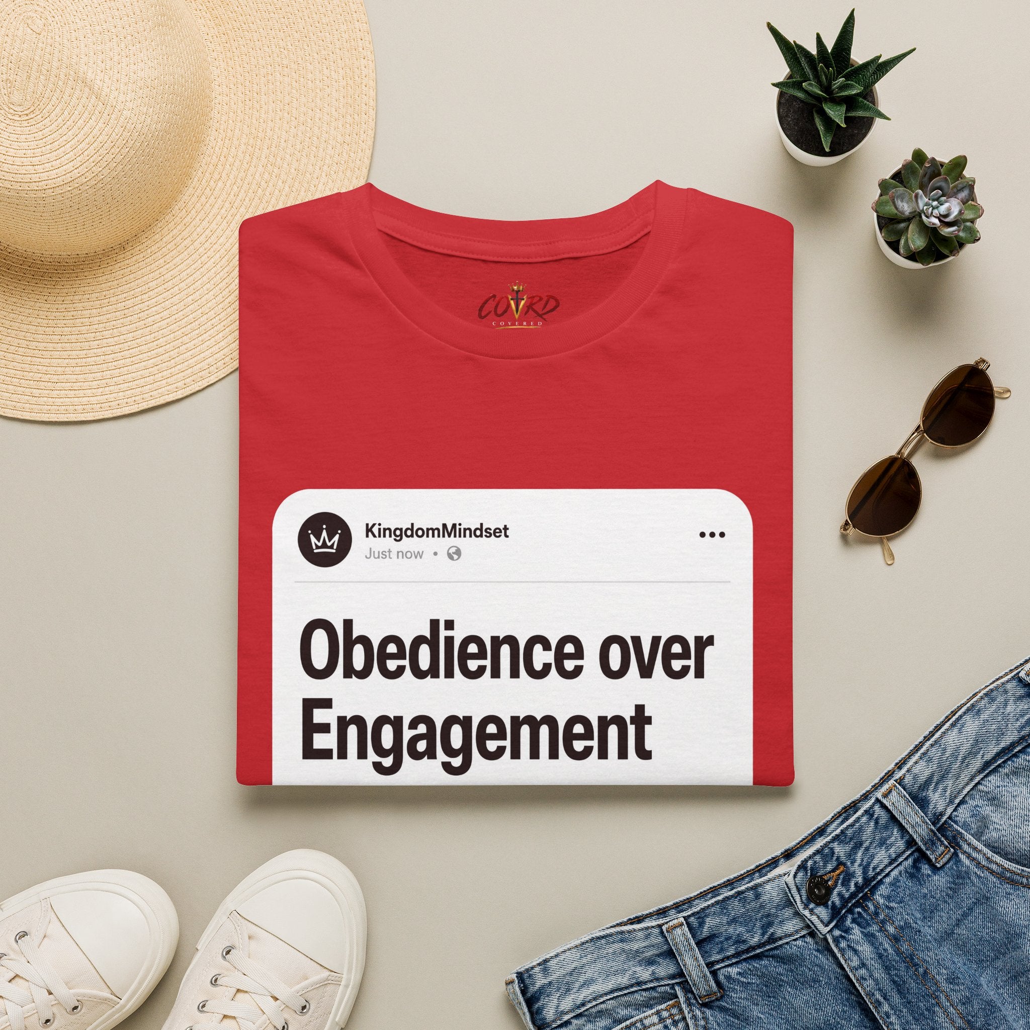 Obedience Over Engagement T-Shirt