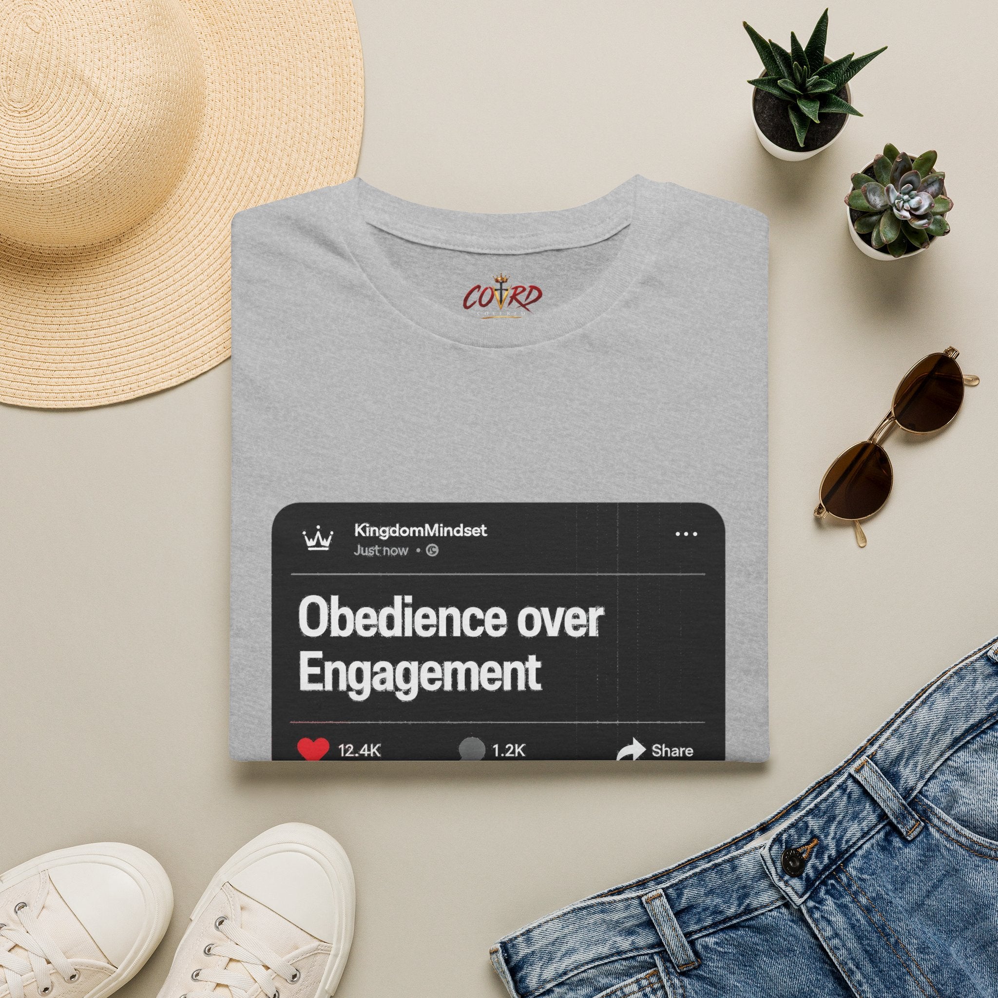 Obedience Over Engagement Tee