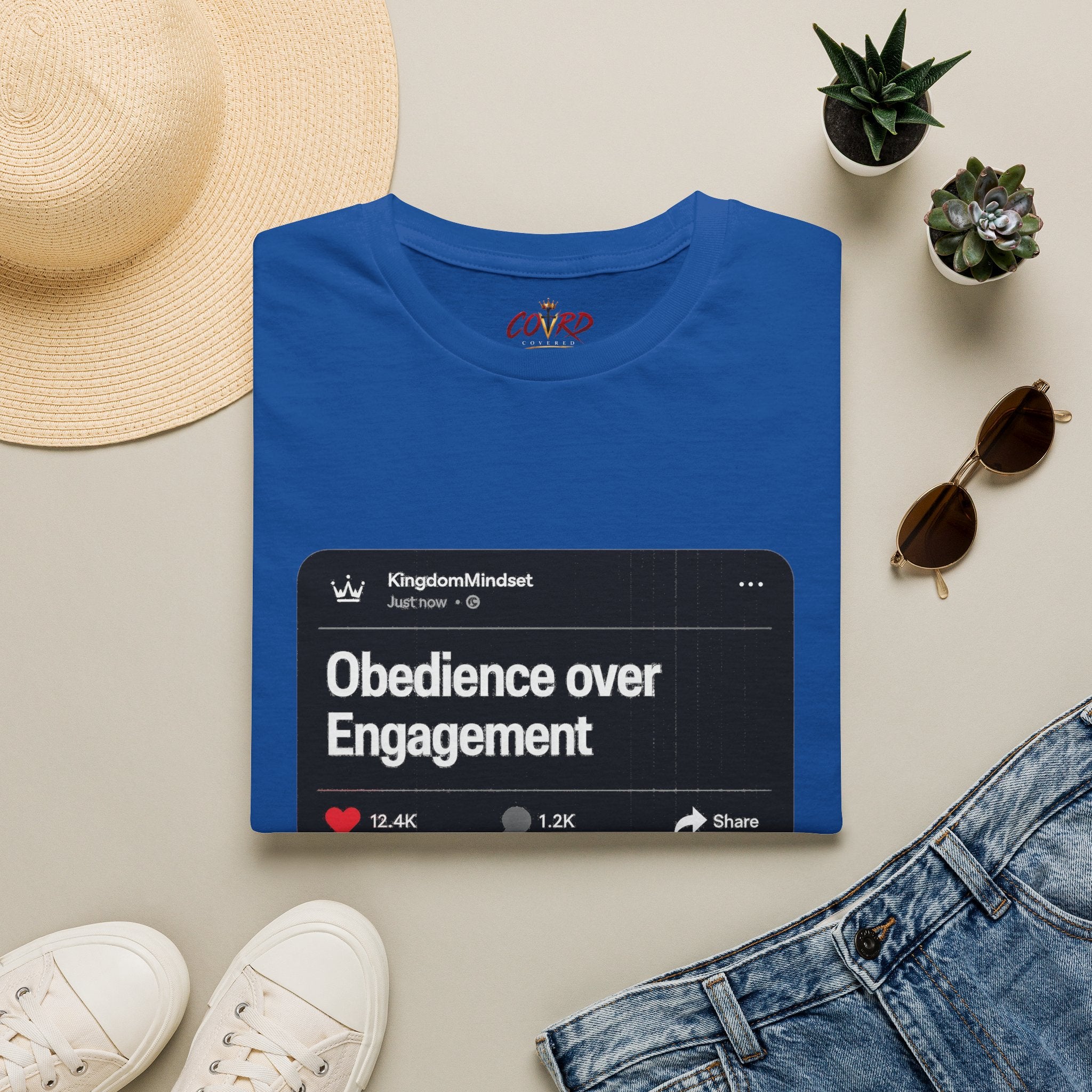 Obedience Over Engagement Tee