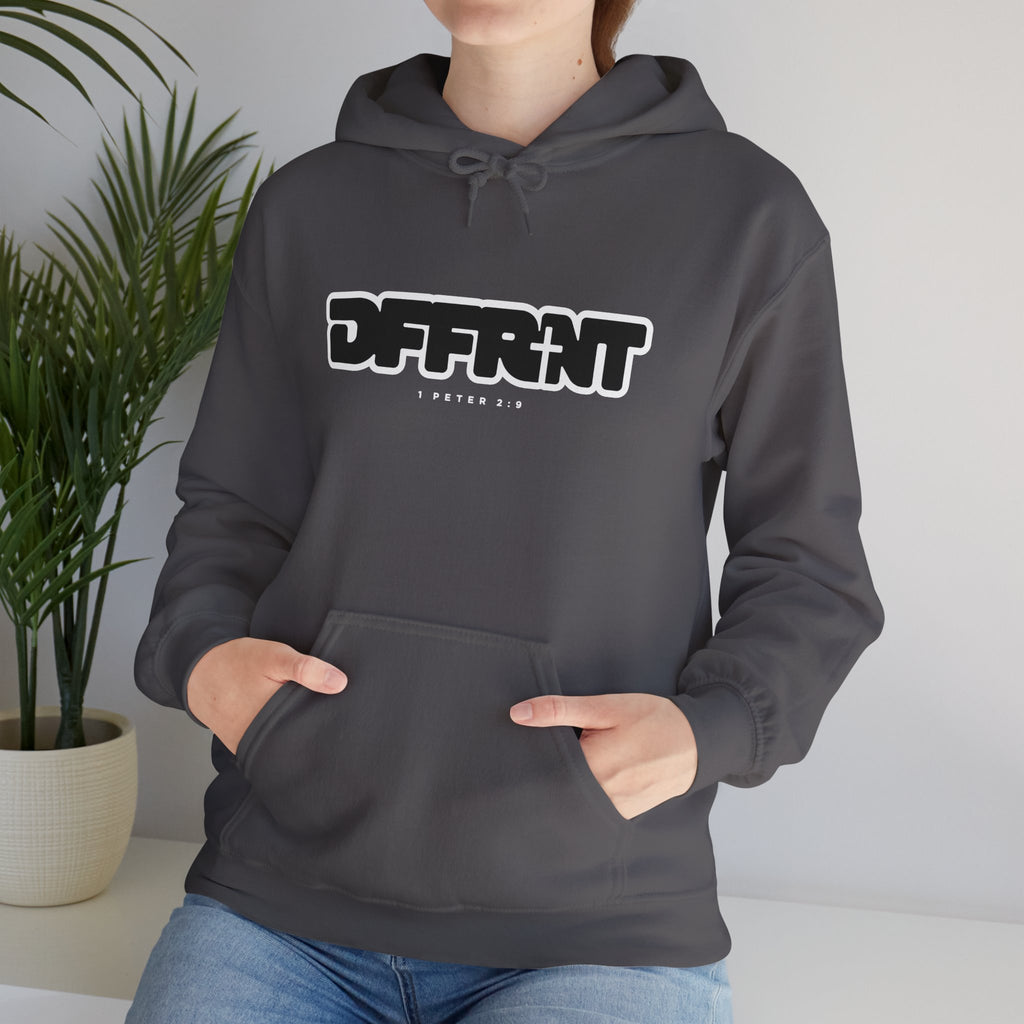 "DFFRNT"(DIFFERENT)-FILLED- Hoodie