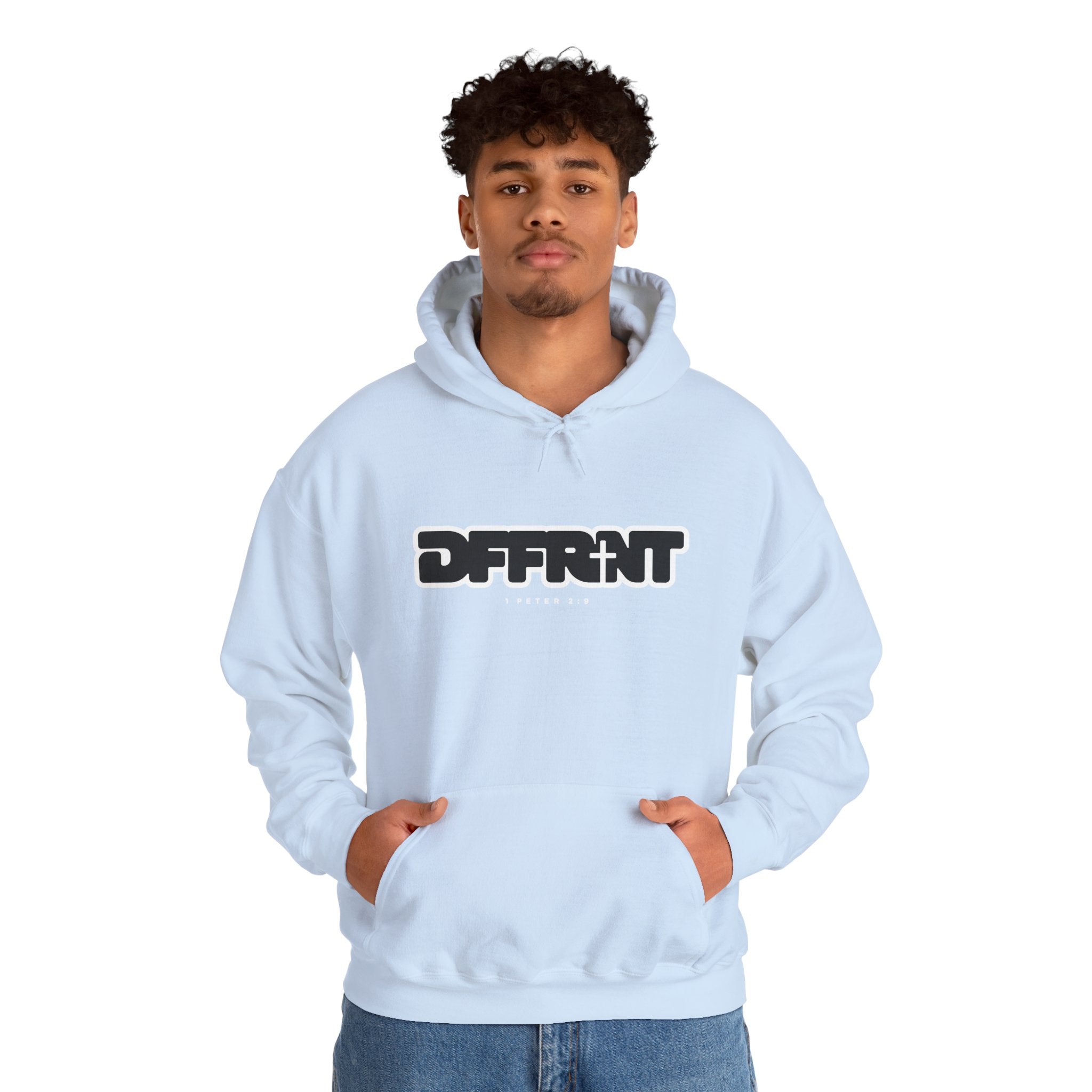 "DFFRNT"(DIFFERENT)-FILLED- Hoodie