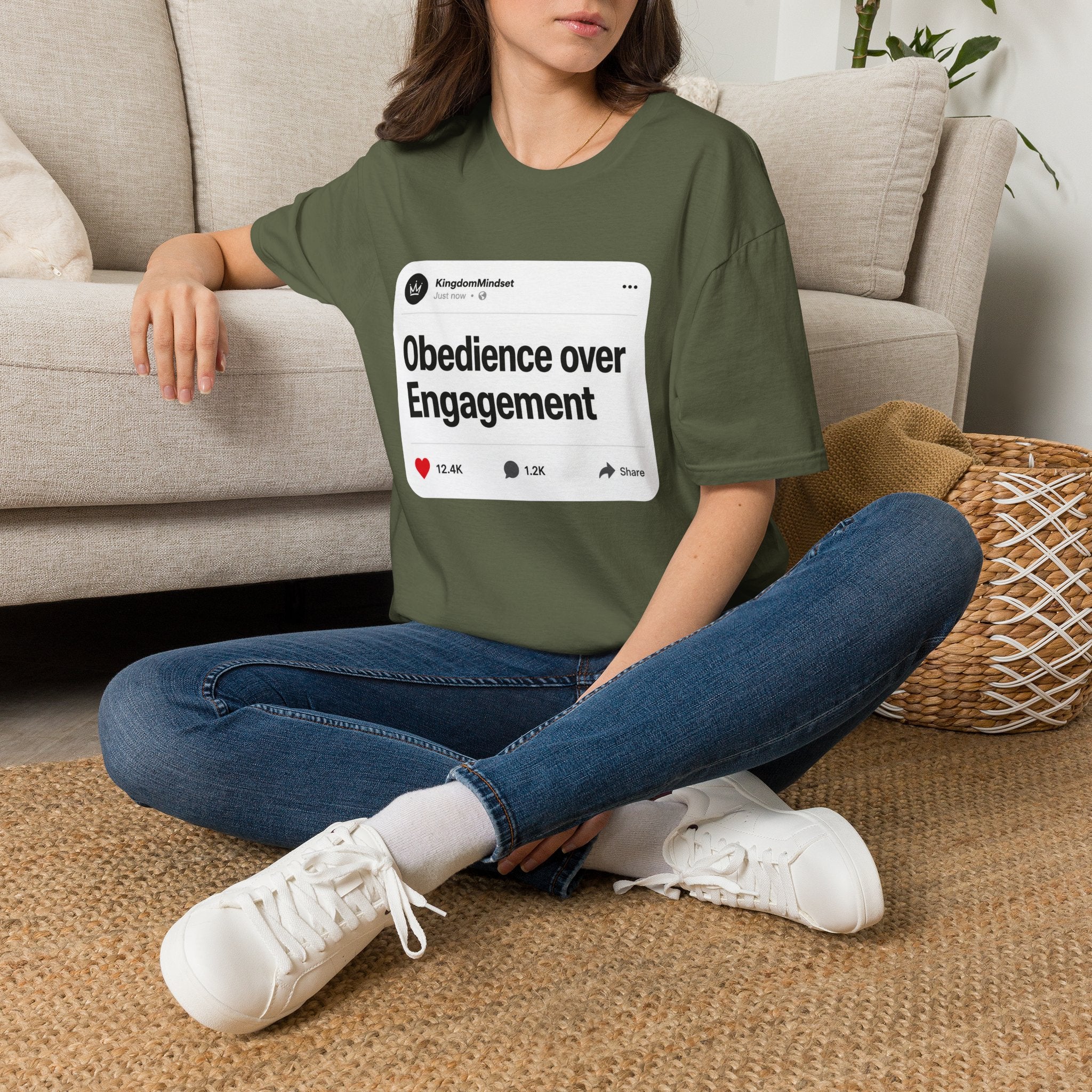 Obedience Over Engagement T-Shirt