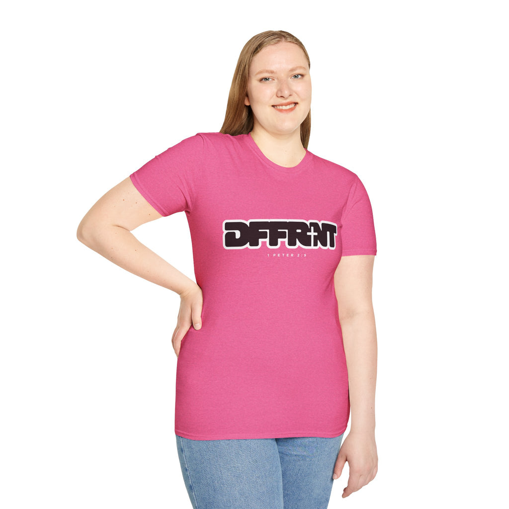 Different(DFFRNT) Text Logo T-Shirt