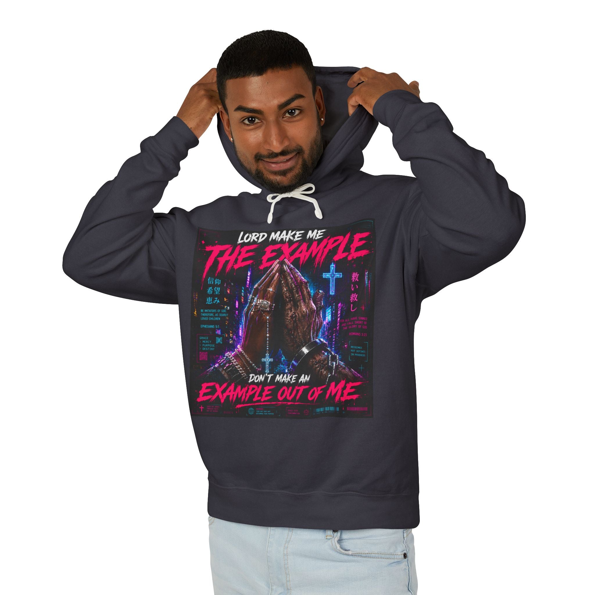 (cyberpunk)Lord Make Me The Example hoodie