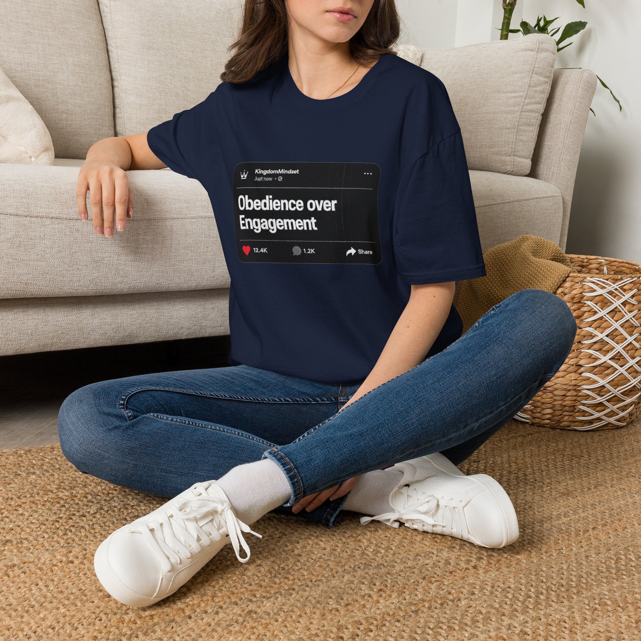 Obedience Over Engagement Tee