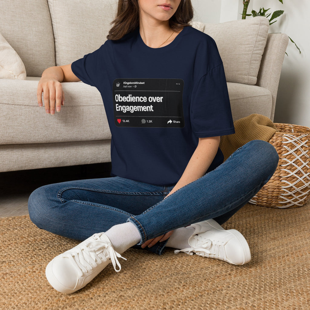 Obedience Over Engagement Tee