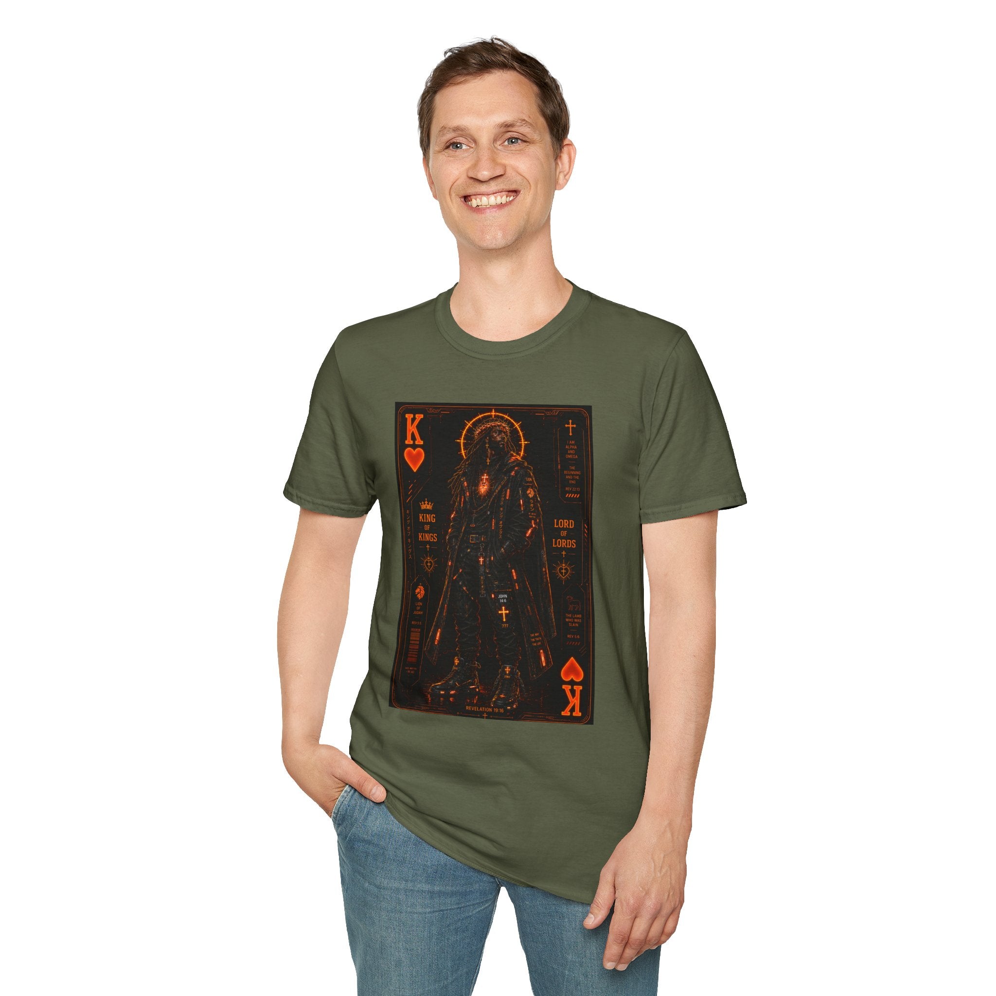 King of kings playing card T-Shirt