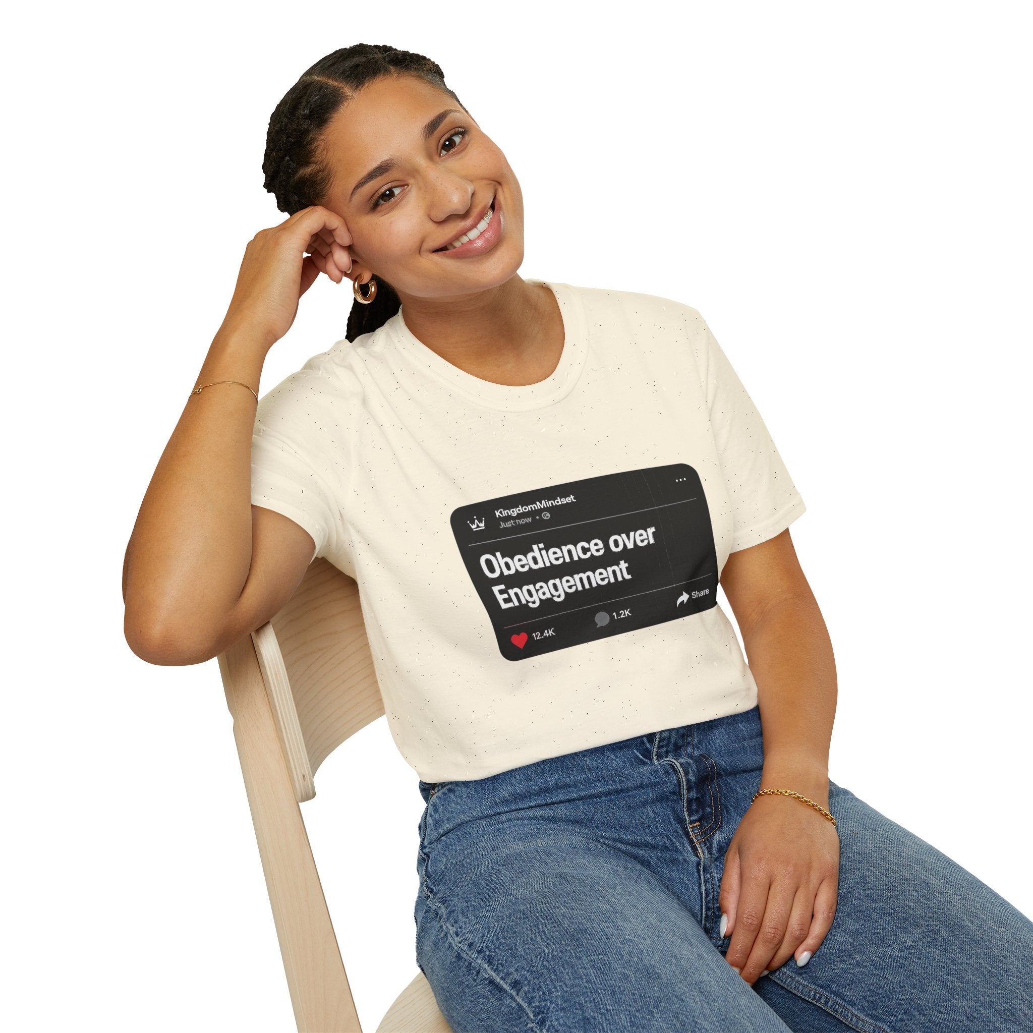 Obedience Over Engagement Tee