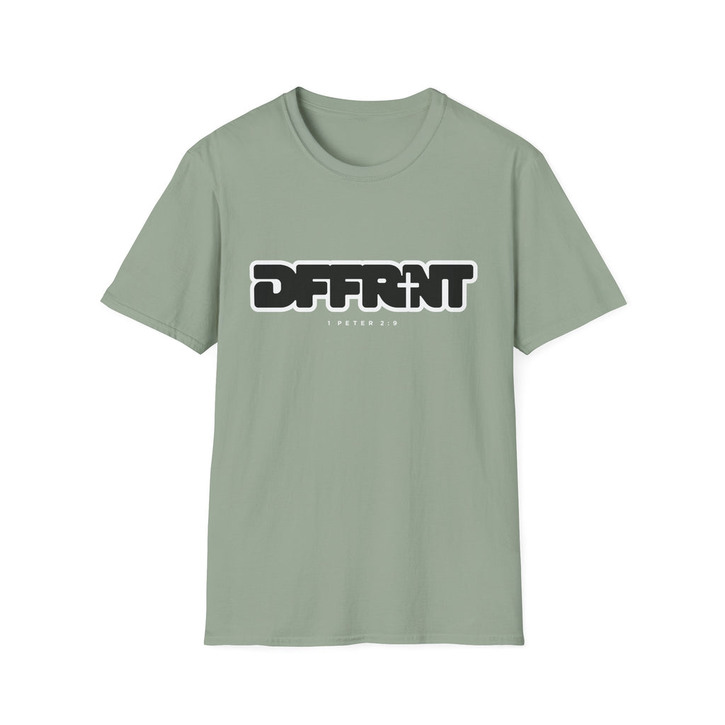 Different(DFFRNT) Text Logo T-Shirt