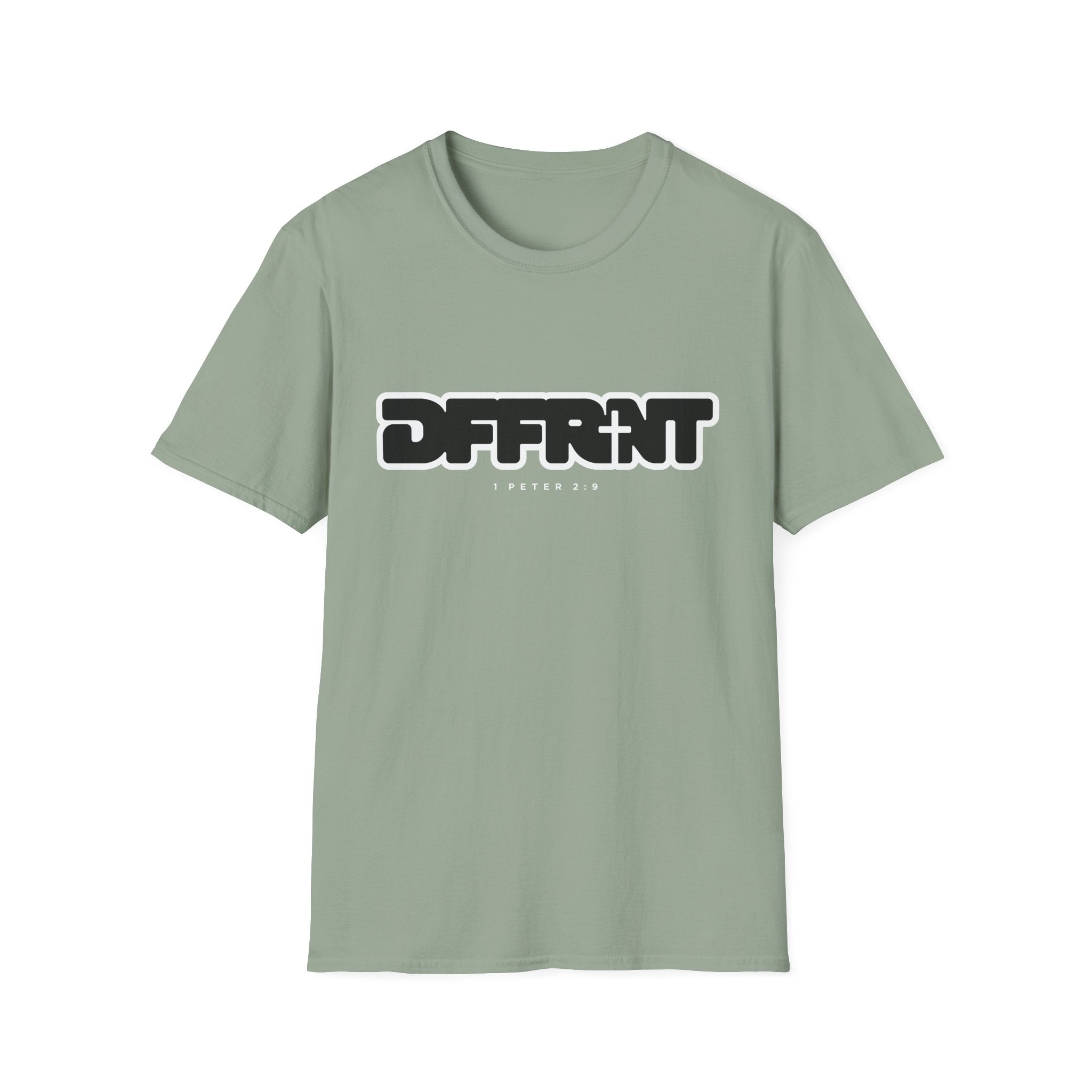 Different(DFFRNT) Text Logo T-Shirt