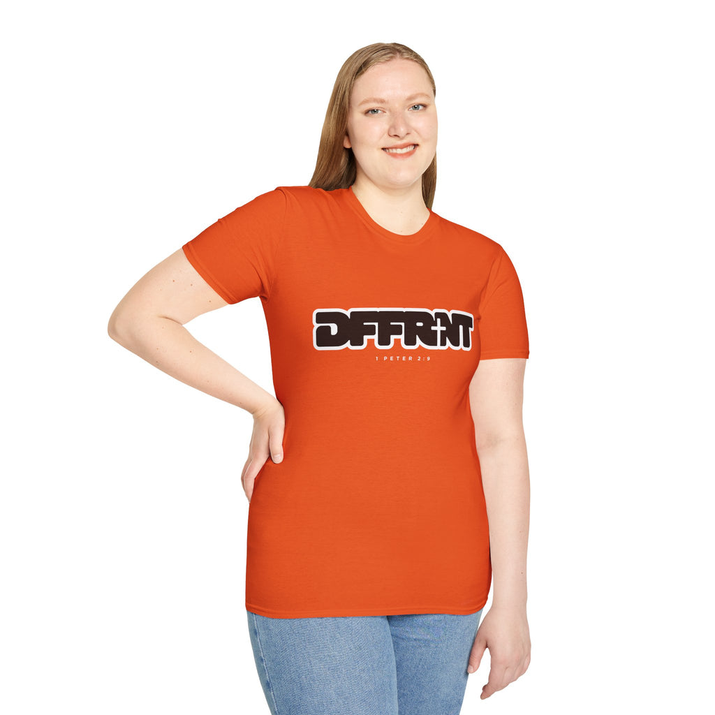 Different(DFFRNT) Text Logo T-Shirt
