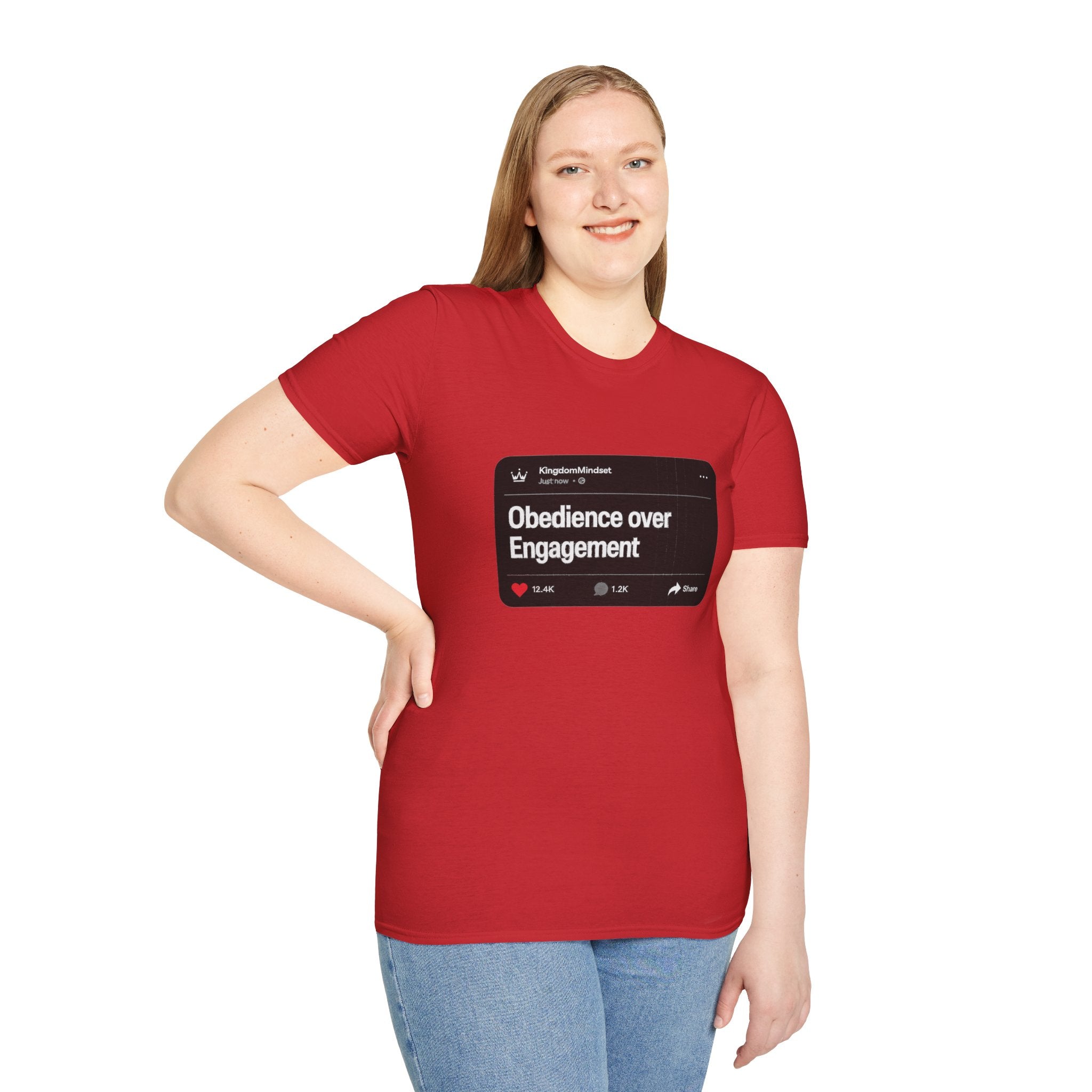 Obedience Over Engagement Tee