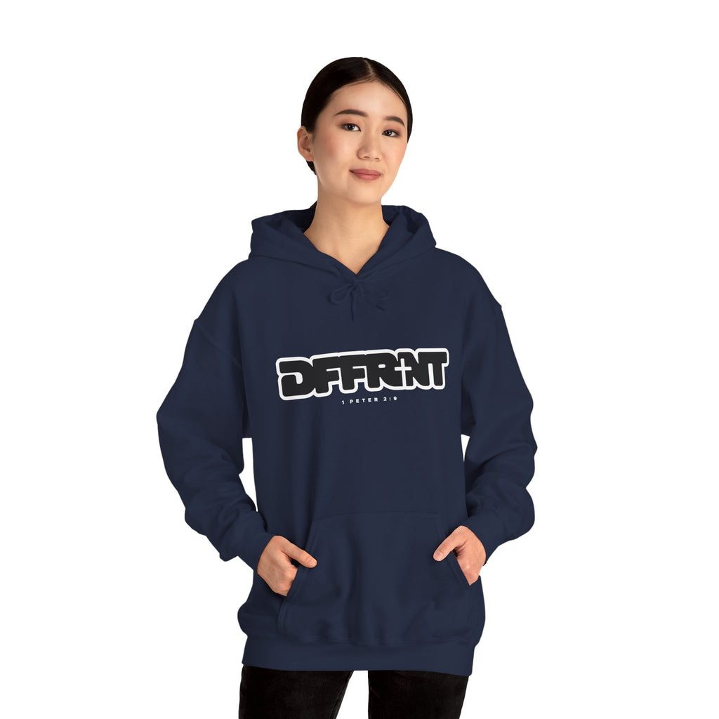 "DFFRNT"(DIFFERENT)-FILLED- Hoodie
