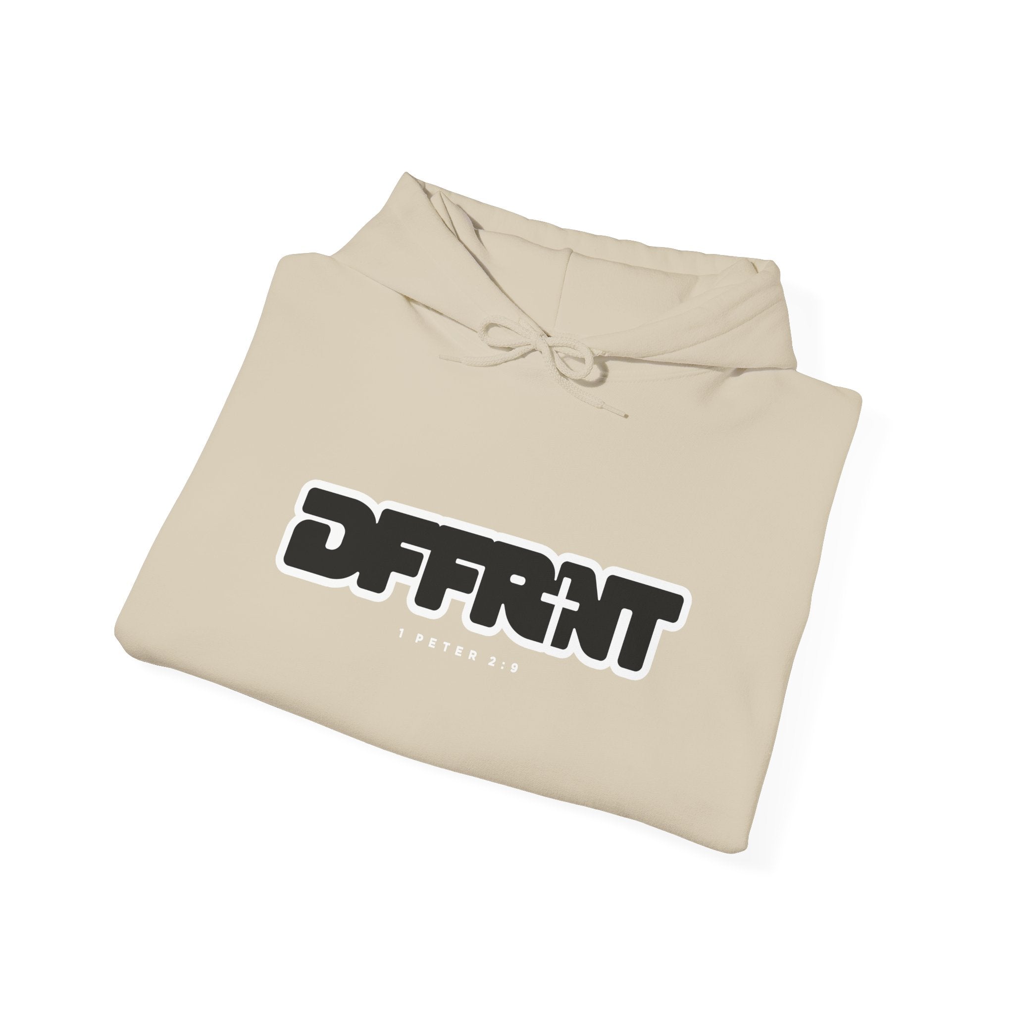 "DFFRNT"(DIFFERENT)-FILLED- Hoodie