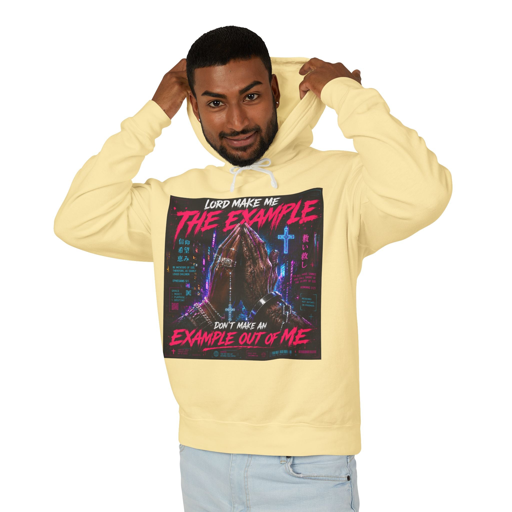 (cyberpunk)Lord Make Me The Example hoodie