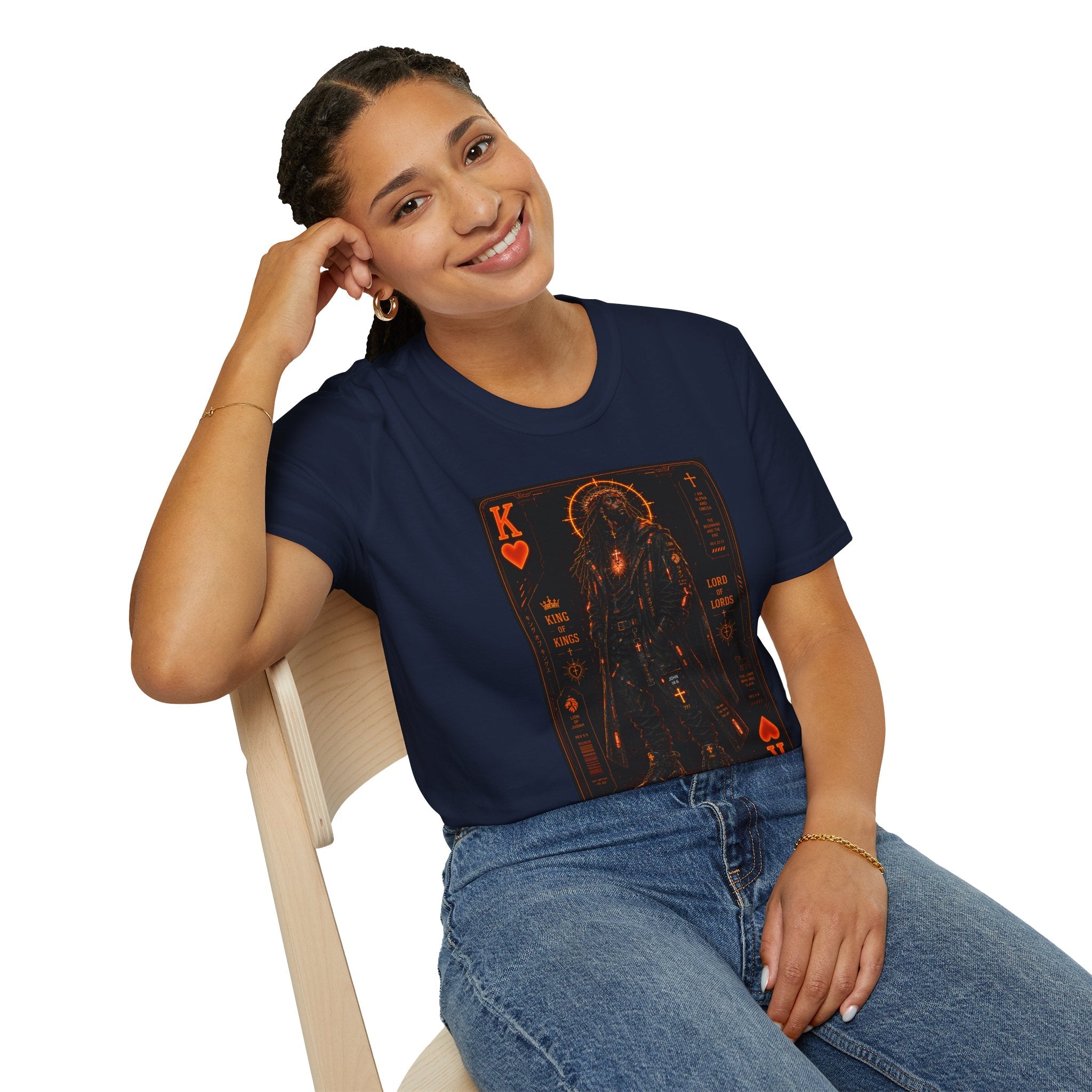 King of kings playing card T-Shirt