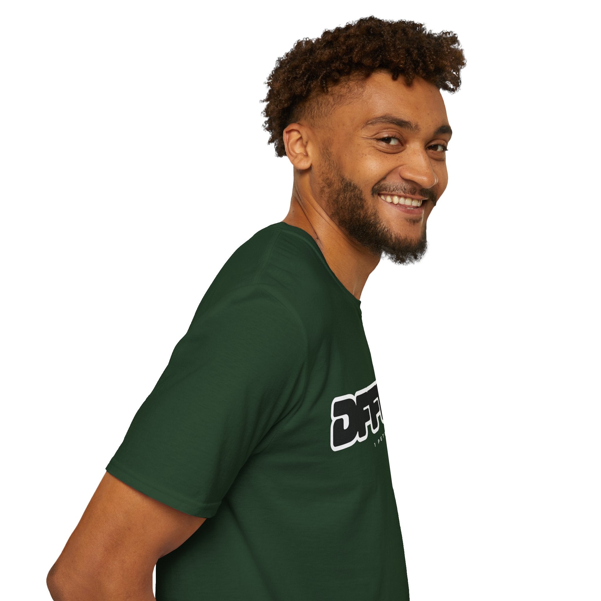 Different(DFFRNT) Text Logo T-Shirt