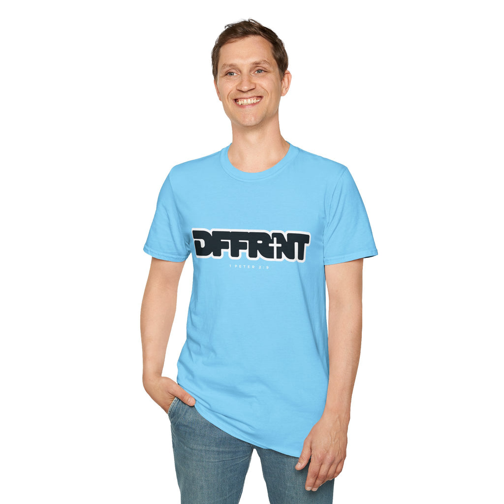Different(DFFRNT) Text Logo T-Shirt