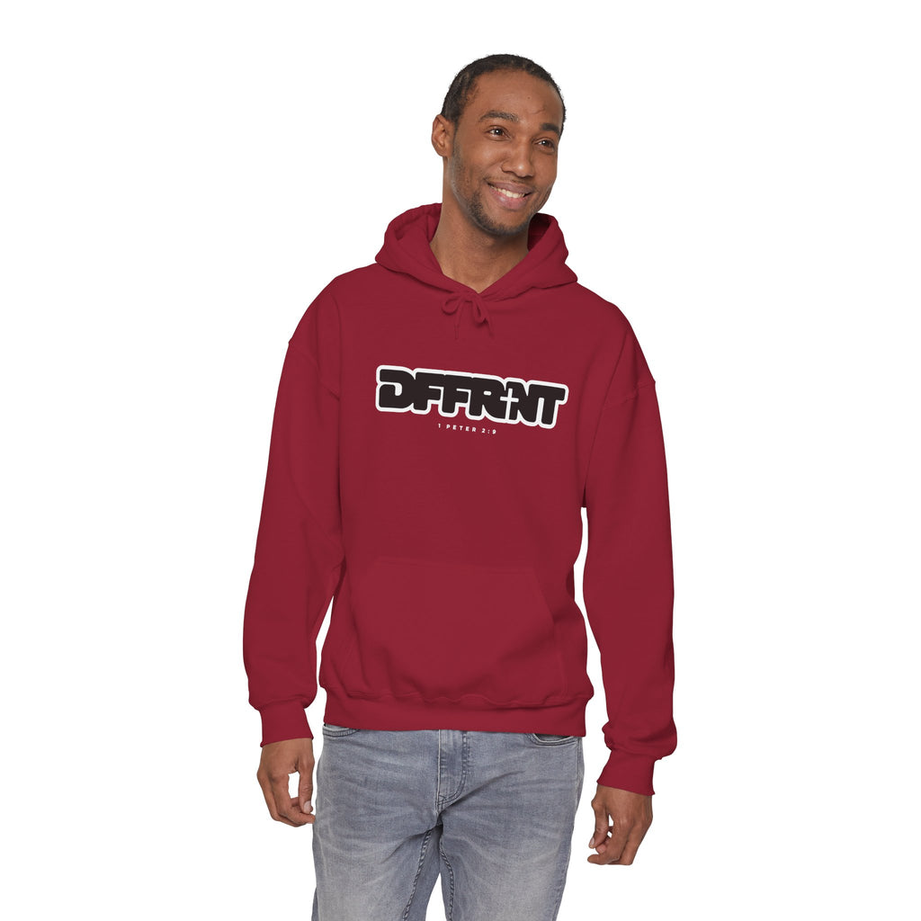 "DFFRNT"(DIFFERENT)-FILLED- Hoodie