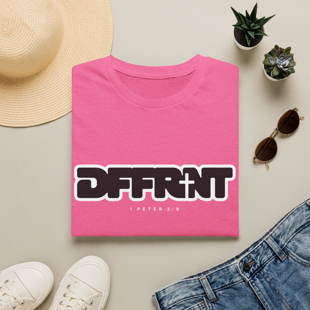 Different(DFFRNT) Text Logo T-Shirt