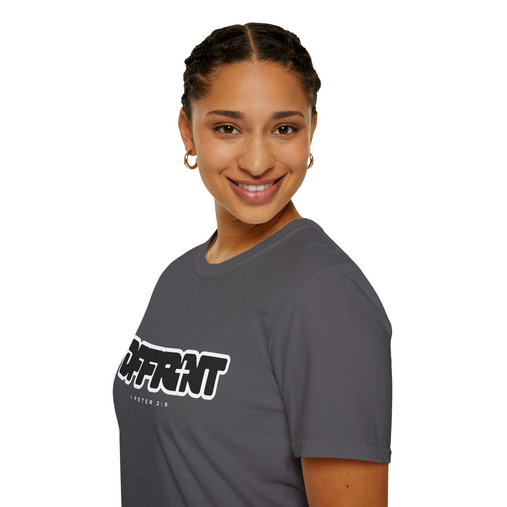 Different(DFFRNT) Text Logo T-Shirt