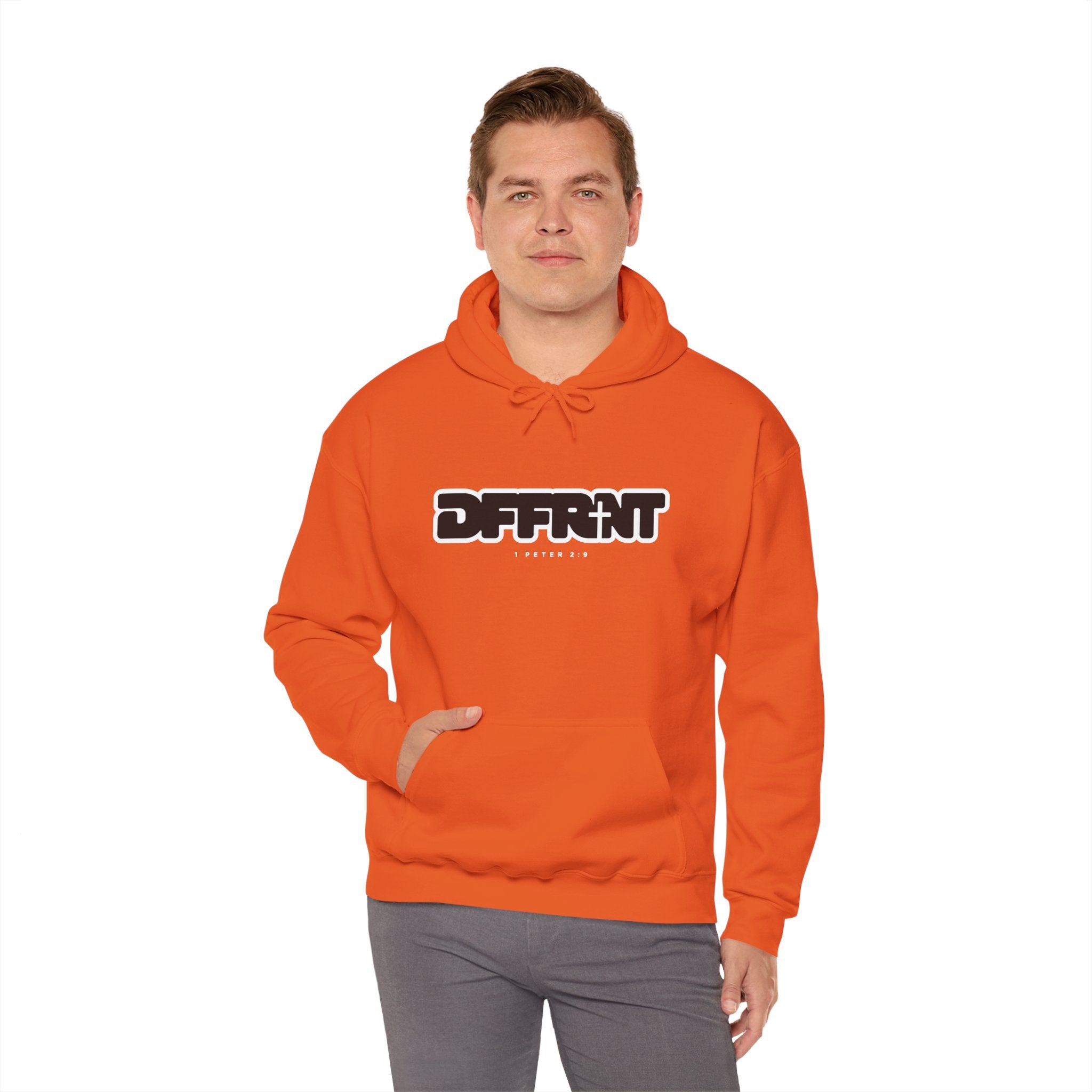 "DFFRNT"(DIFFERENT)-FILLED- Hoodie