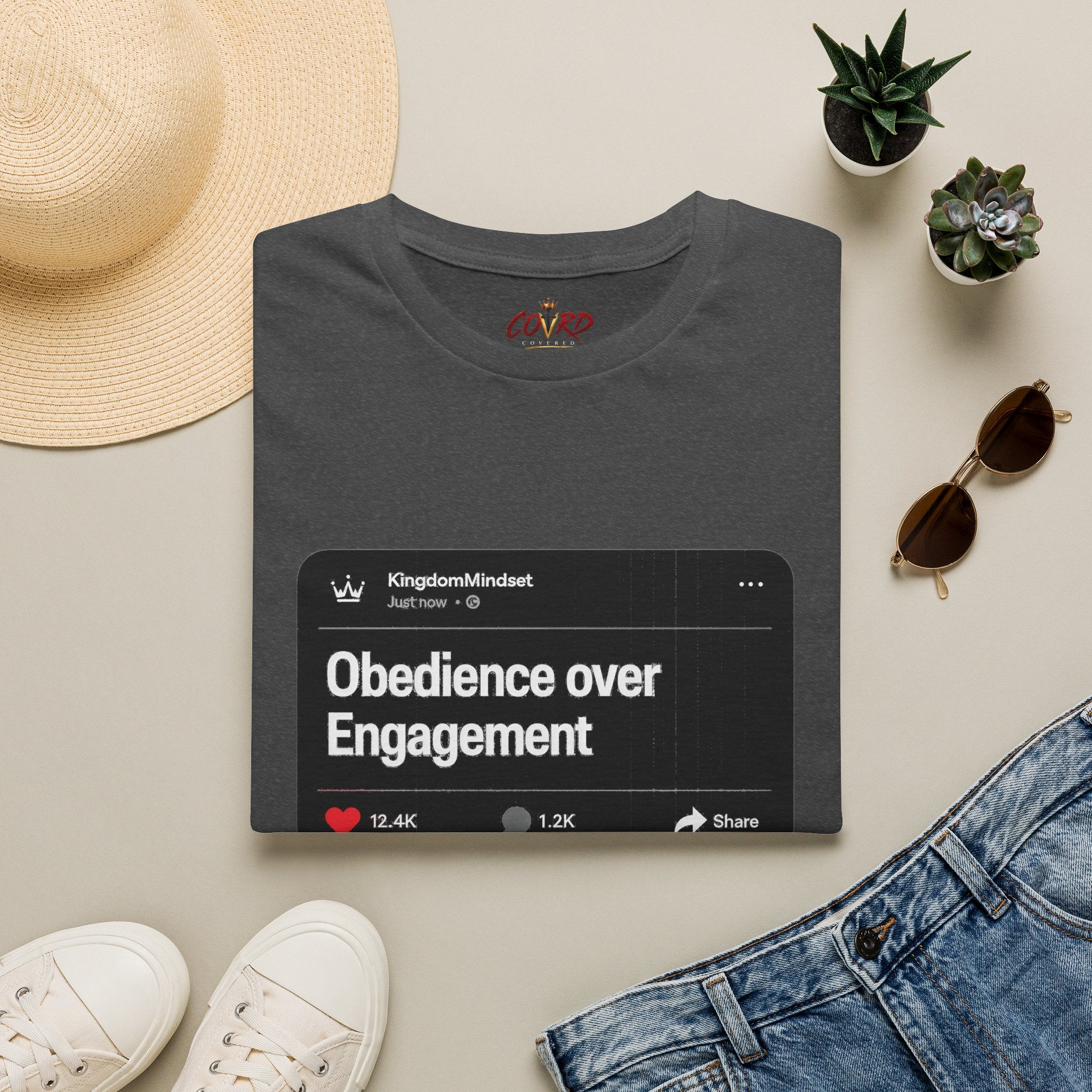 Obedience Over Engagement Tee