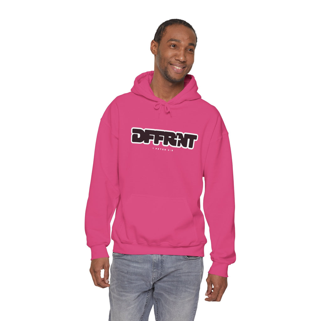 "DFFRNT"(DIFFERENT)-FILLED- Hoodie