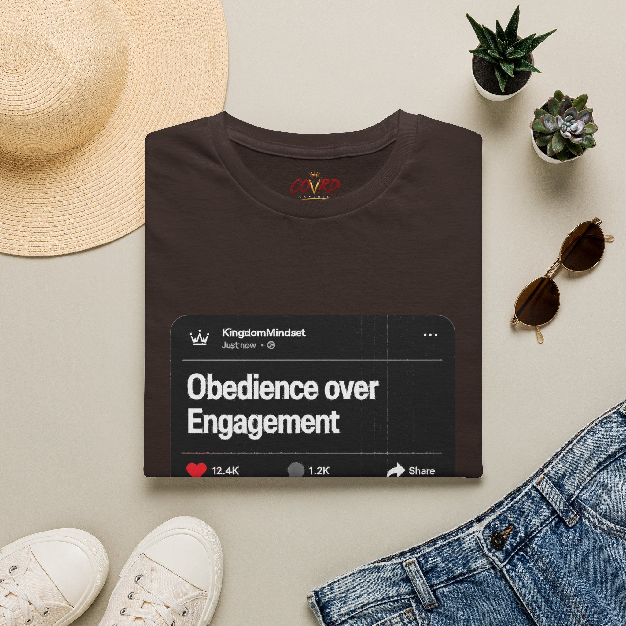 Obedience Over Engagement Tee