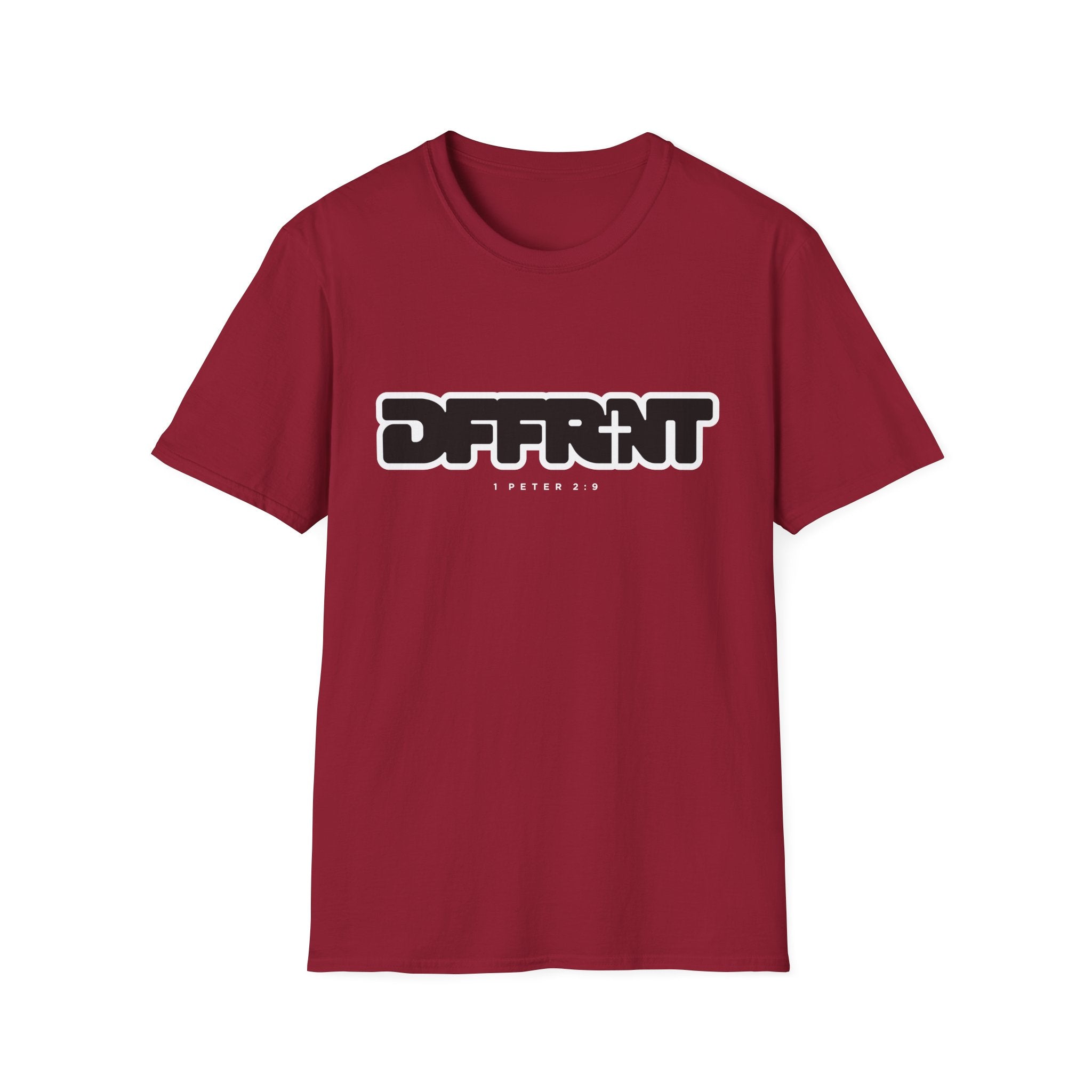 Different(DFFRNT) Text Logo T-Shirt