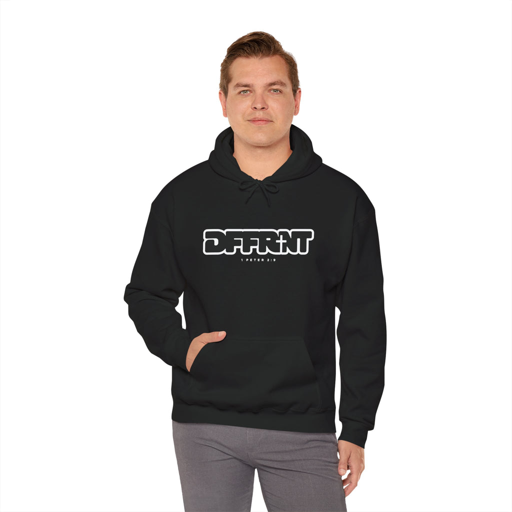 "DFFRNT"(DIFFERENT)-FILLED- Hoodie