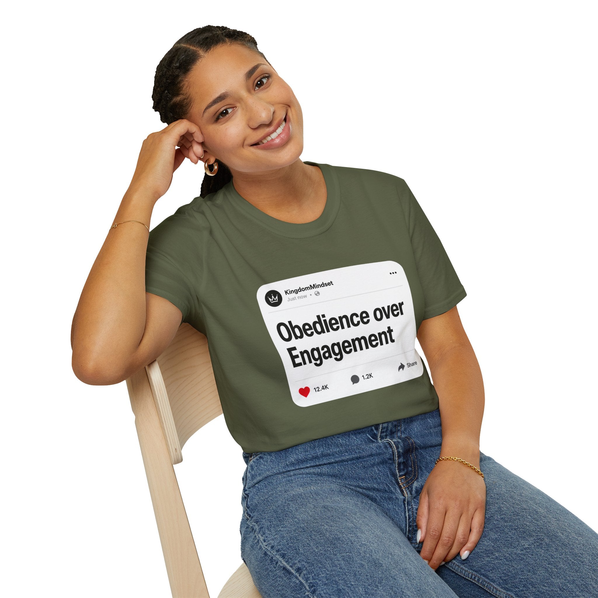 Obedience Over Engagement T-Shirt