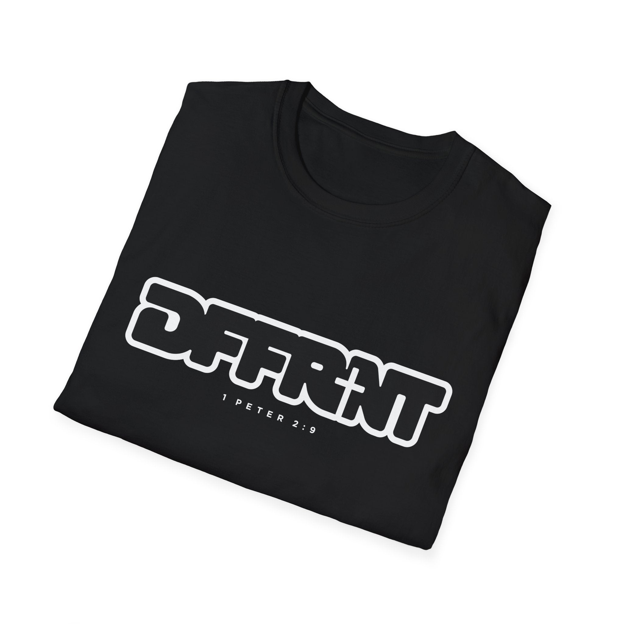 Different(DFFRNT) Text Logo T-Shirt