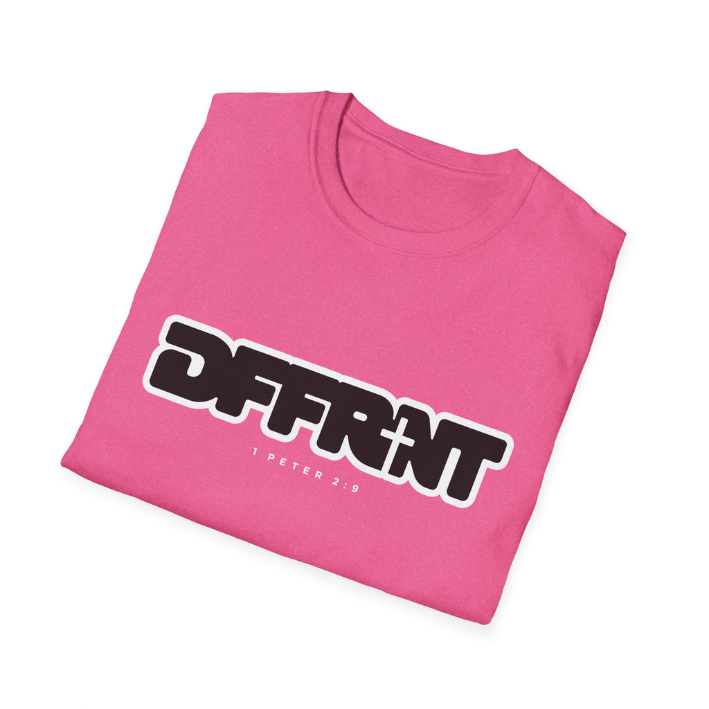Different(DFFRNT) Text Logo T-Shirt