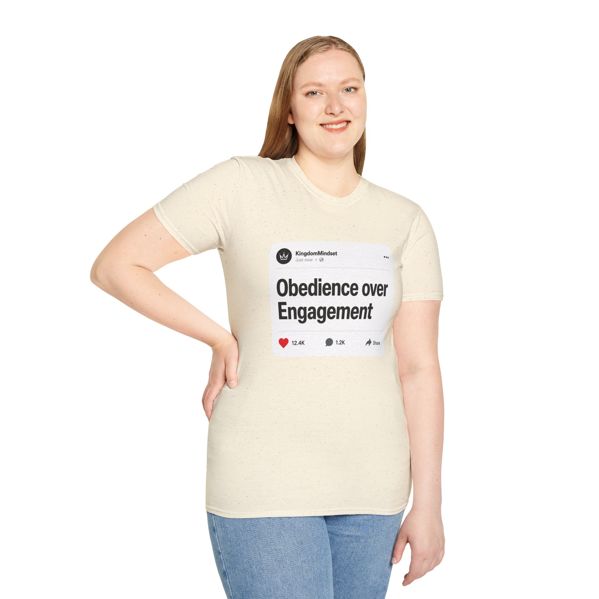 Obedience Over Engagement T-Shirt